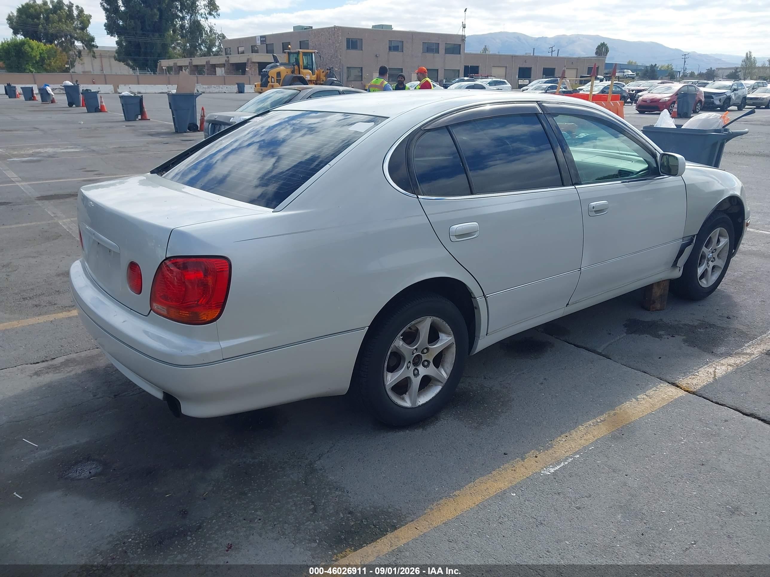 2003 Lexus Gs 300   White vin: JT8BD69S630176672