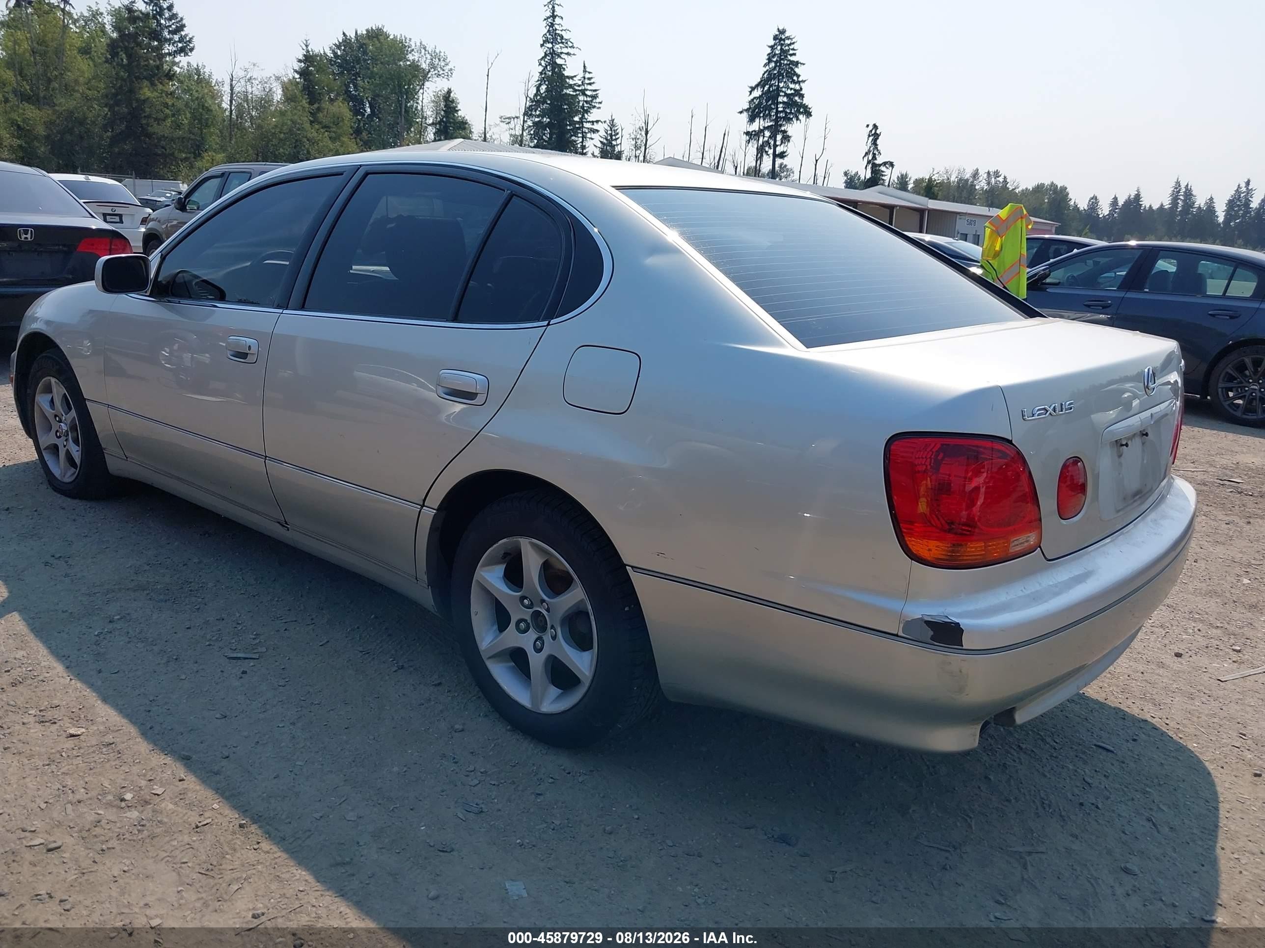 2003 Lexus Gs 300 Серебряный vin: JT8BD69S630180060