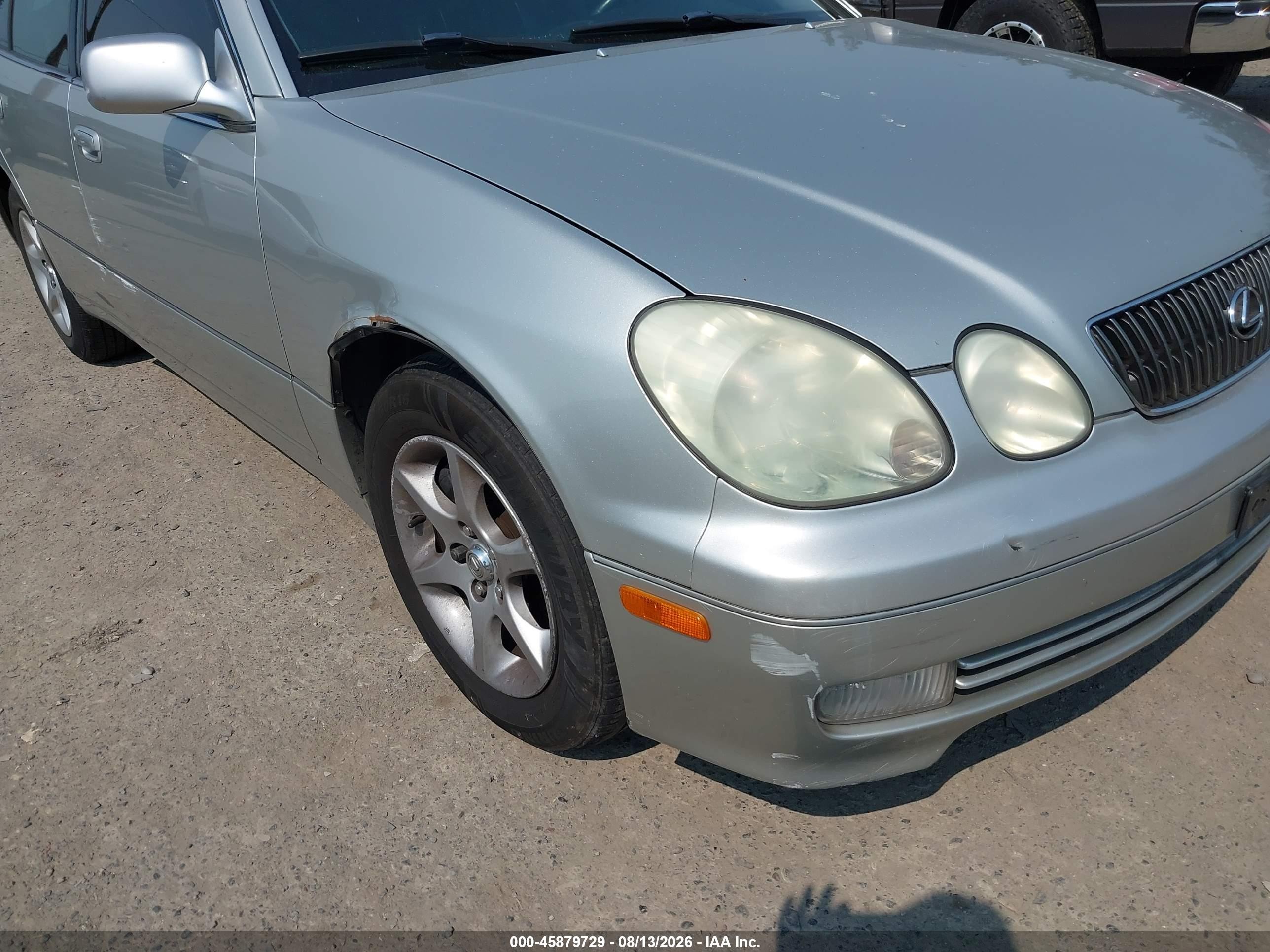2003 Lexus Gs 300 Серебряный vin: JT8BD69S630180060