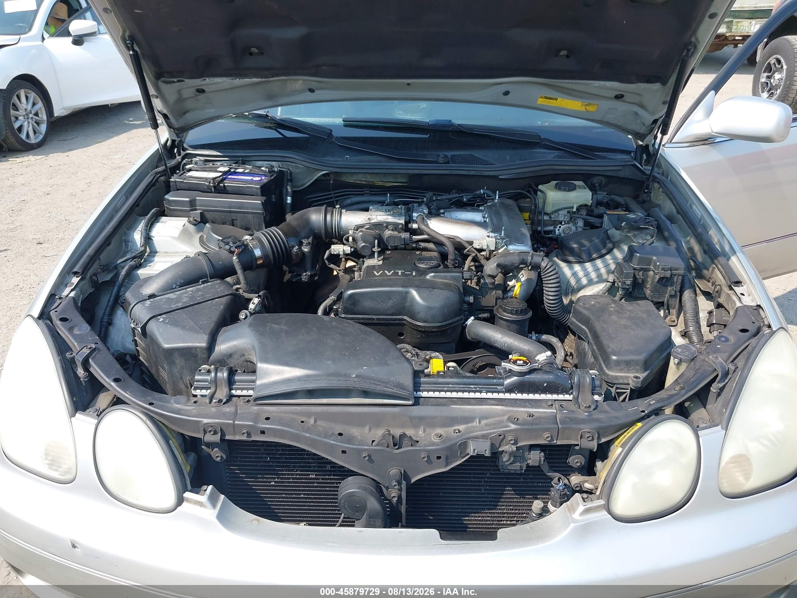 2003 Lexus Gs 300 Серебряный vin: JT8BD69S630180060