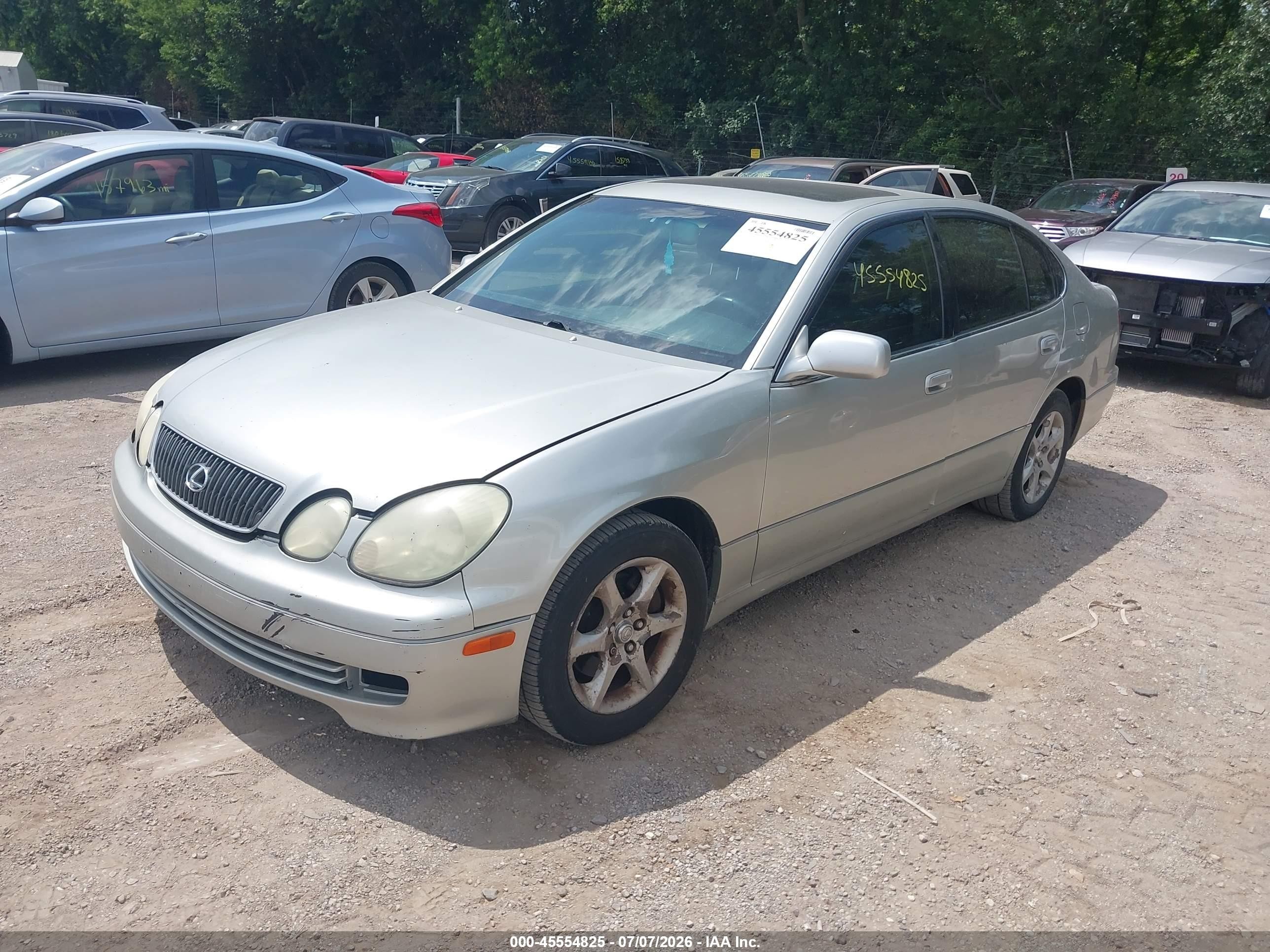 2003 Lexus Gs 300   Silver vin: JT8BD69S630181726