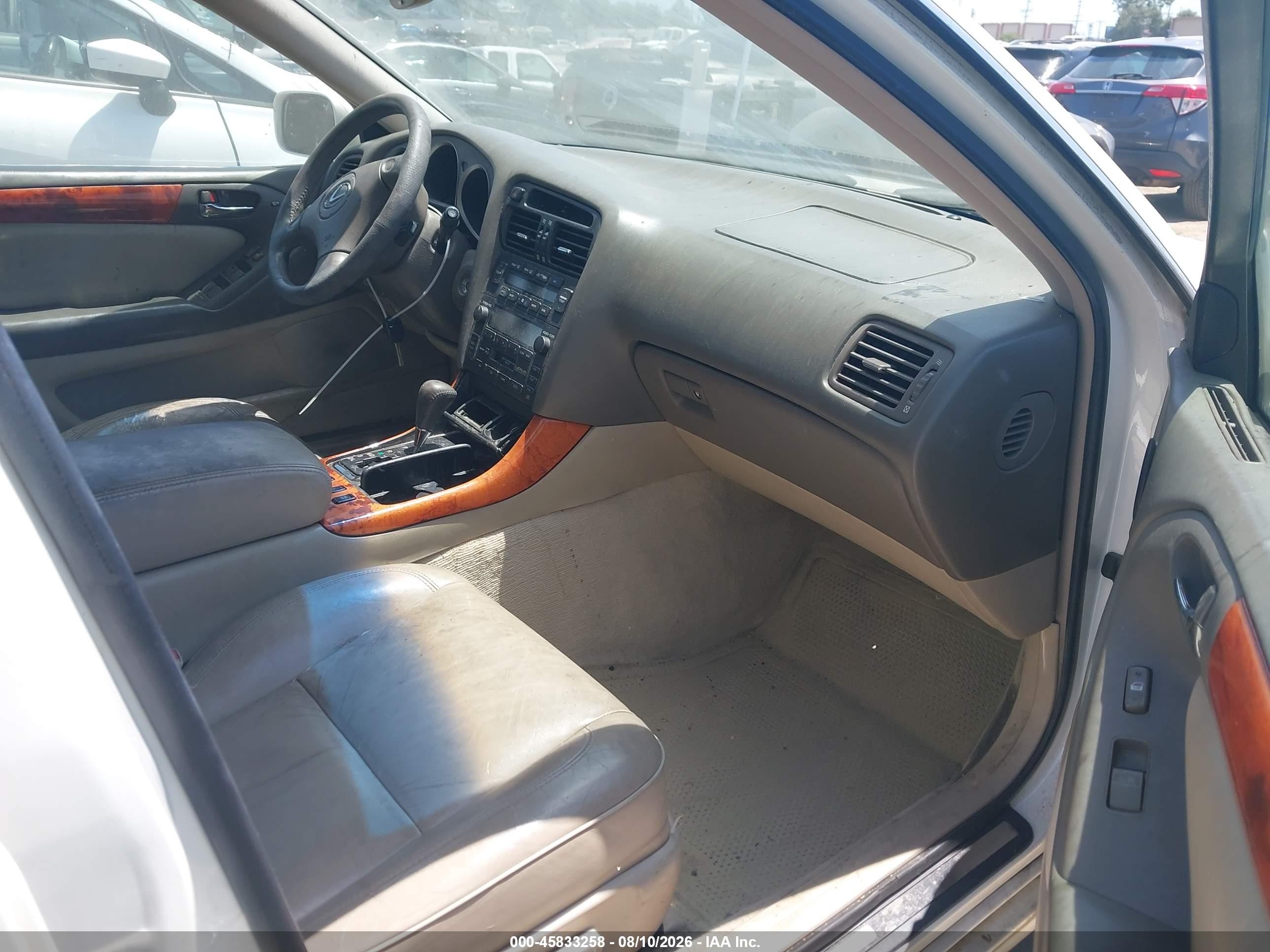 2004 Lexus Gs 300   Белый vin: JT8BD69S640193795