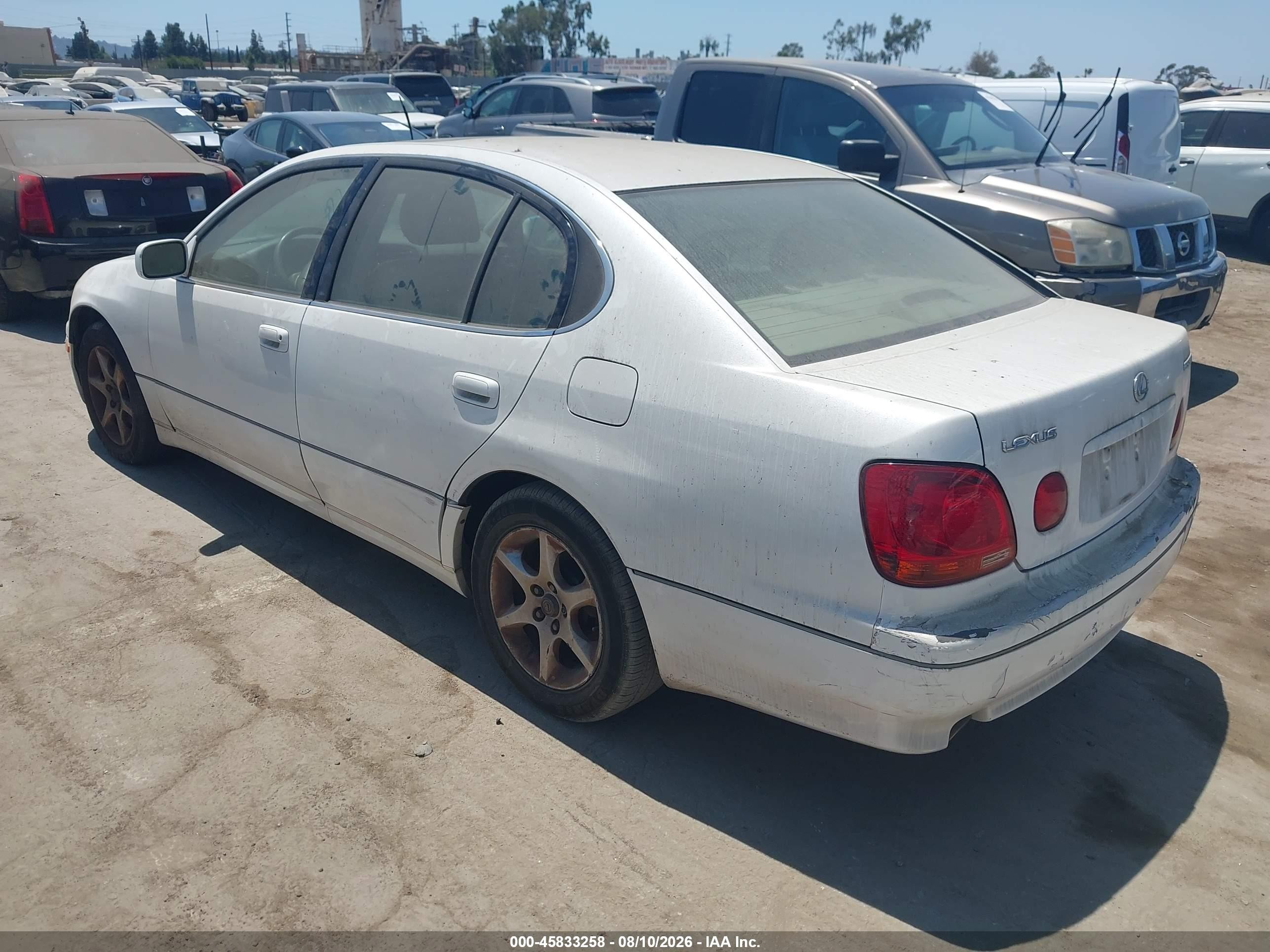 2004 Lexus Gs 300   Белый vin: JT8BD69S640193795