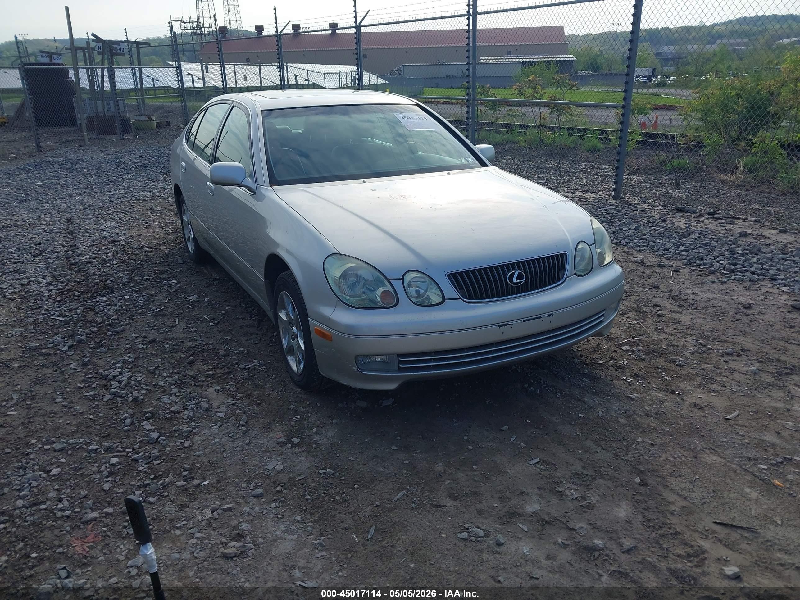 2005 Lexus Gs 300 Серебряный vin: JT8BD69S650206479