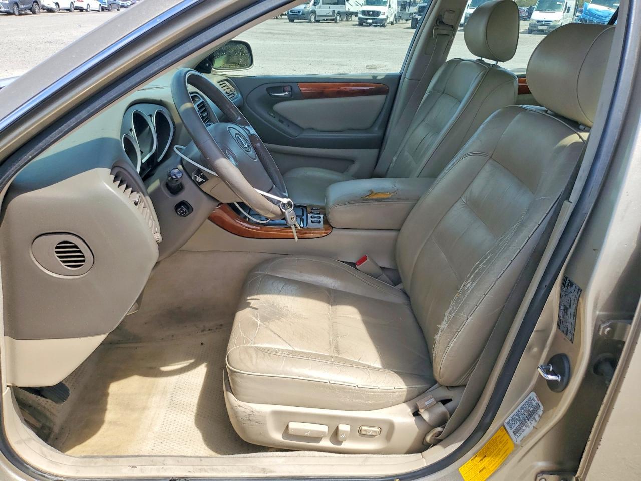 2001 Lexus Gs 300 Gold vin: JT8BD69S710116588