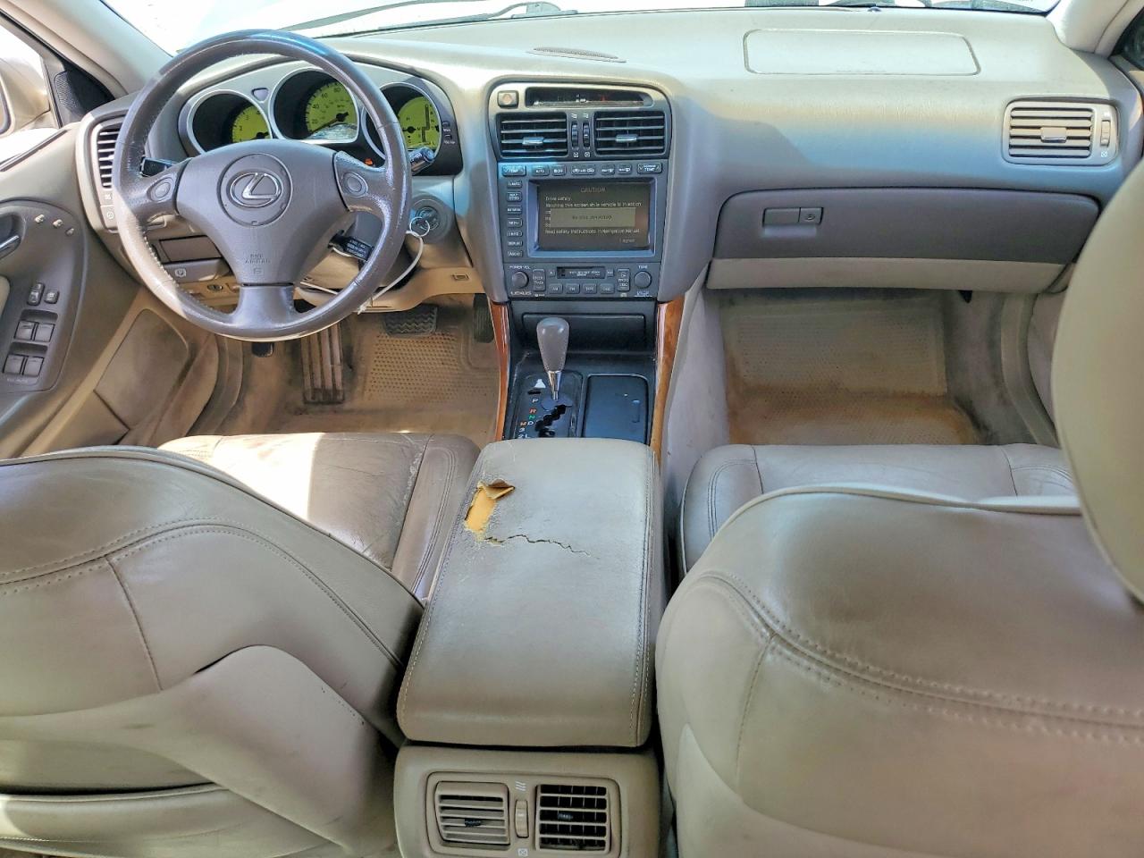 2001 Lexus Gs 300 Gold vin: JT8BD69S710116588