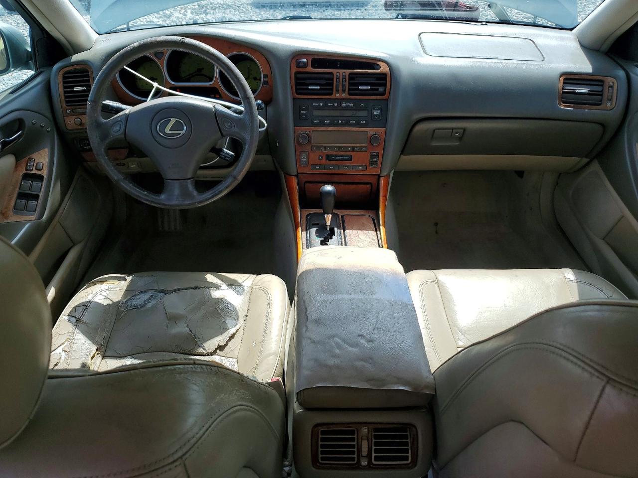 2001 Lexus Gs 300 Зеленый vin: JT8BD69S710145623