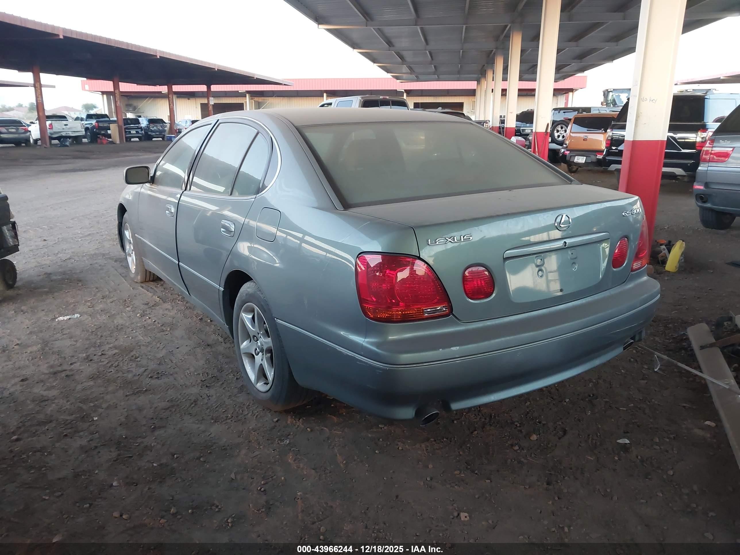 2002 Lexus Gs 300   Teal vin: JT8BD69S720153738