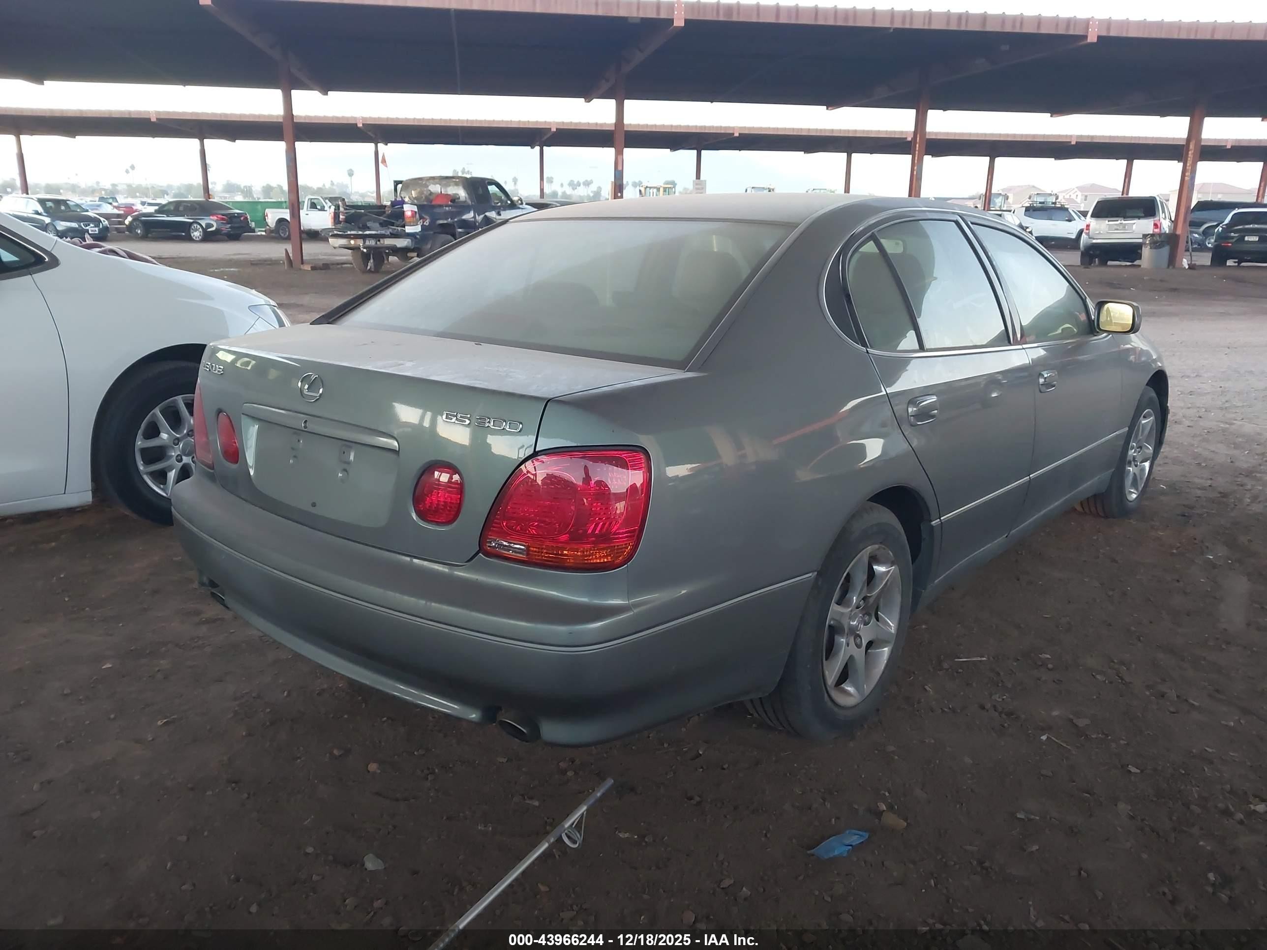 2002 Lexus Gs 300   Teal vin: JT8BD69S720153738