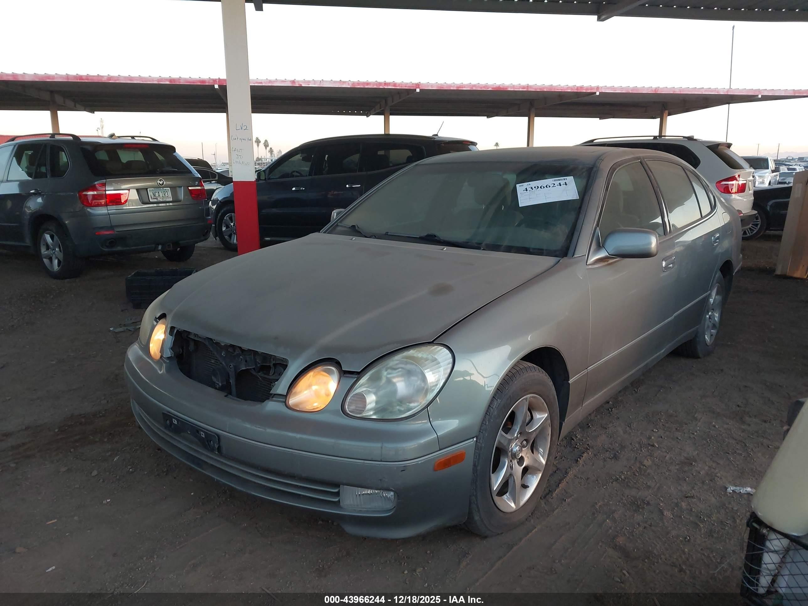 2002 Lexus Gs 300   Teal vin: JT8BD69S720153738