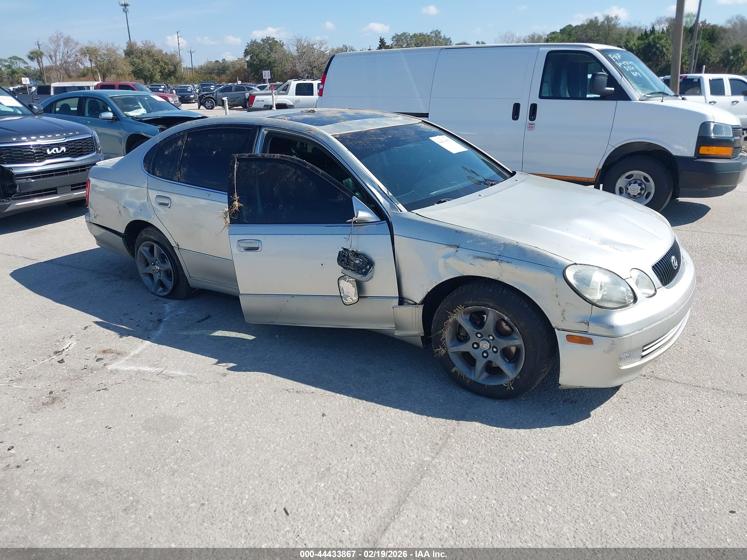 2002 Lexus Gs 300   Beige vin: JT8BD69S720164433