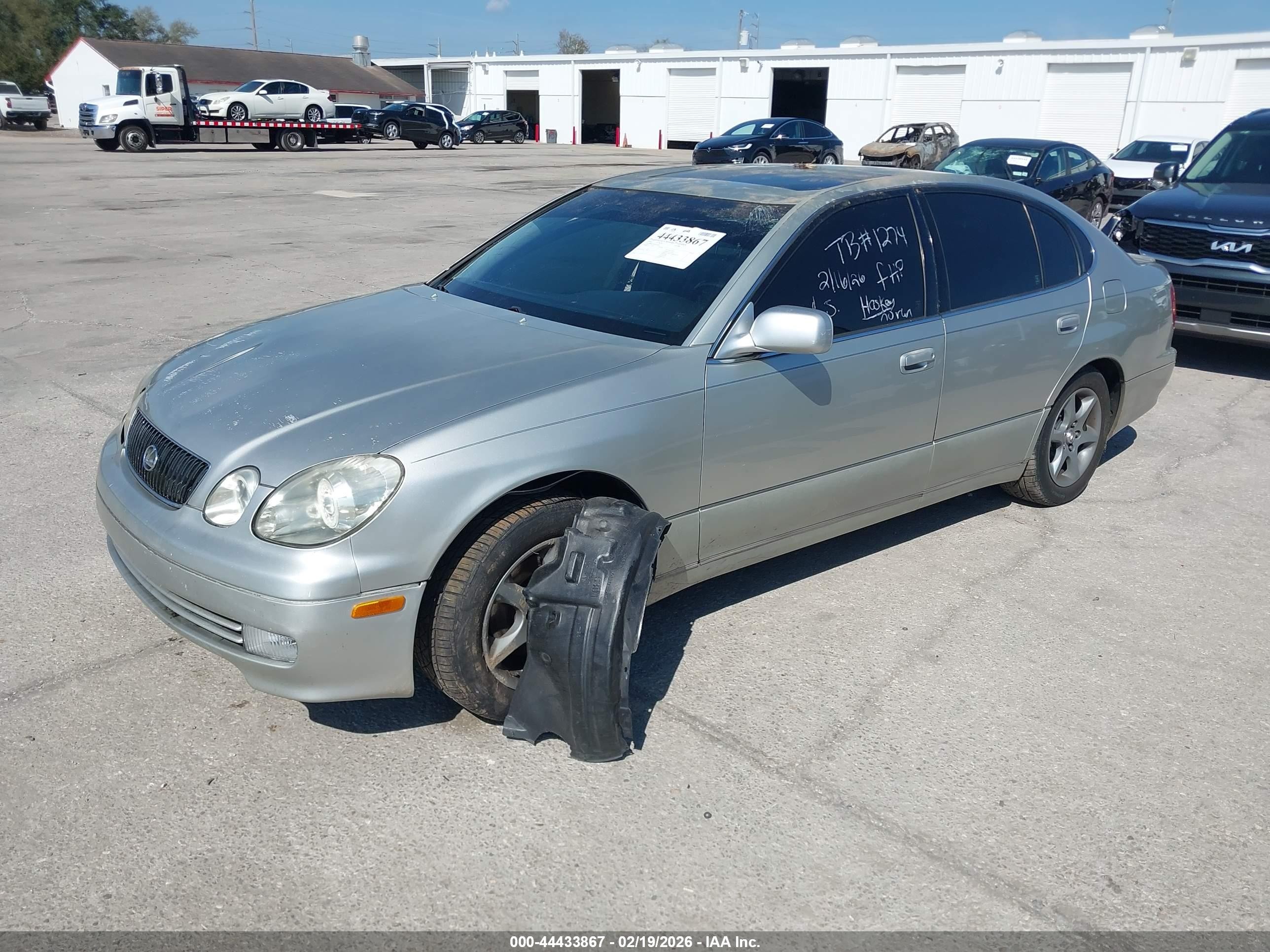 2002 Lexus Gs 300   Beige vin: JT8BD69S720164433
