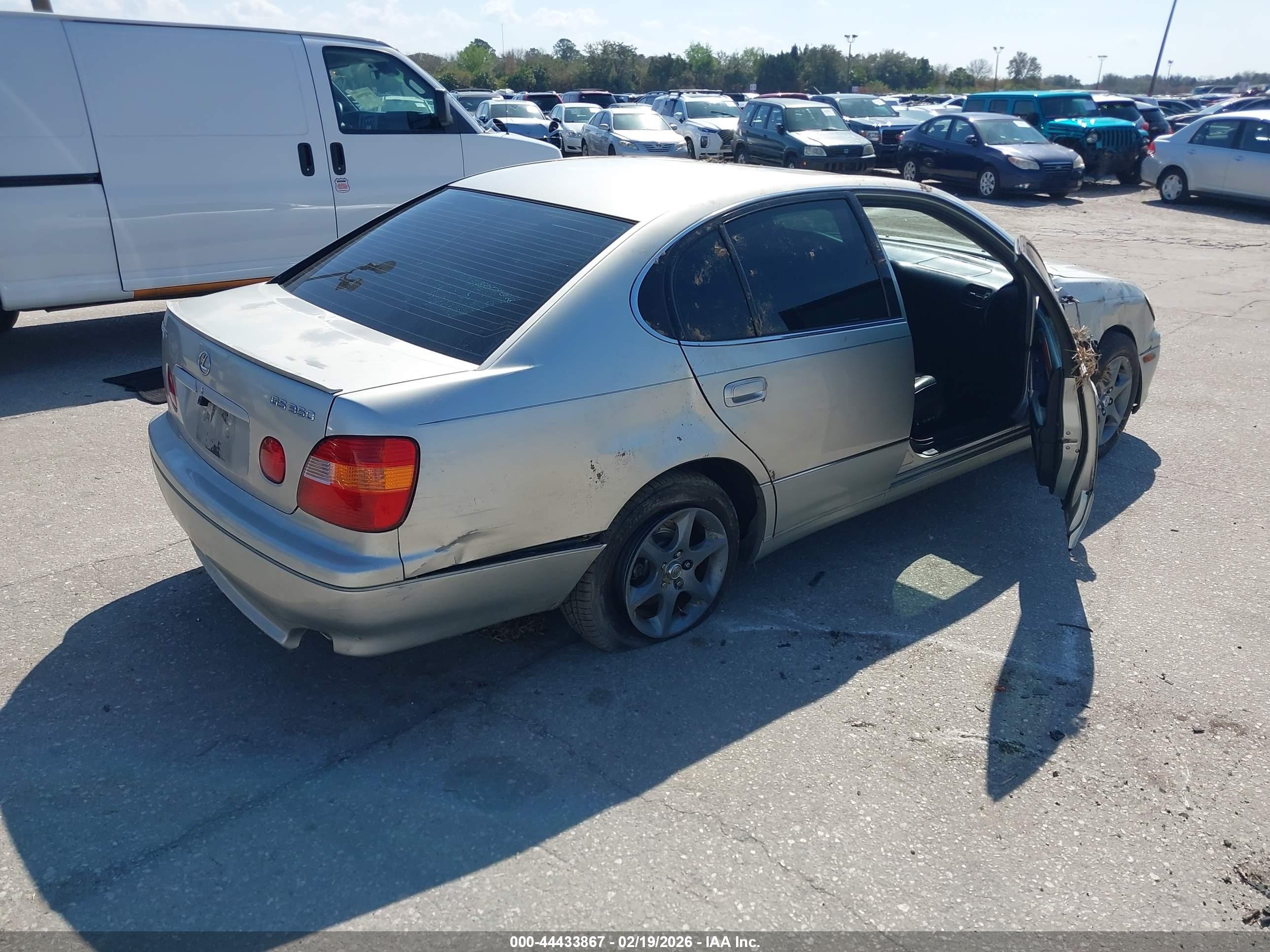 2002 Lexus Gs 300   Beige vin: JT8BD69S720164433