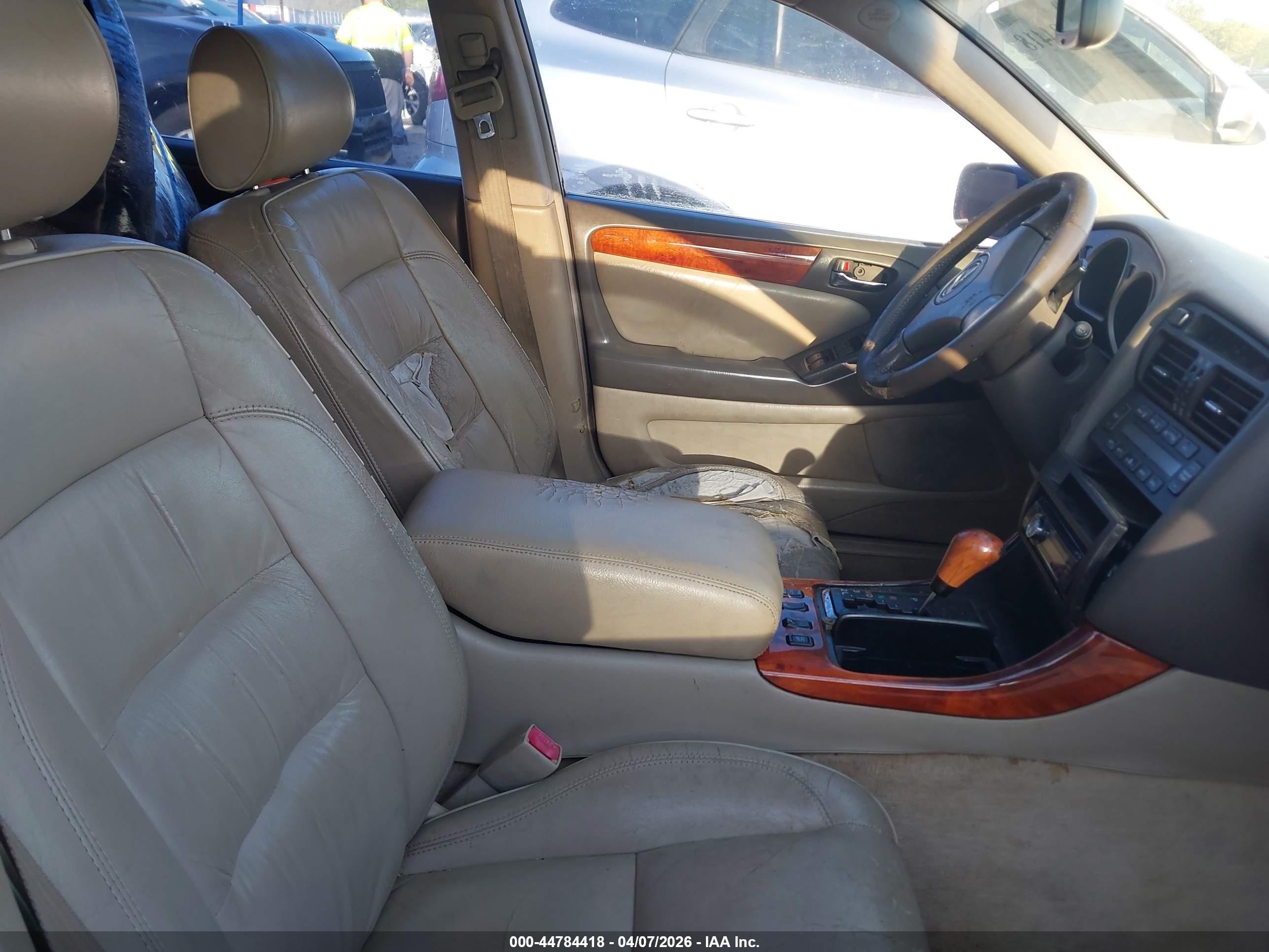 2002 Lexus Gs 300   Black vin: JT8BD69S720166196