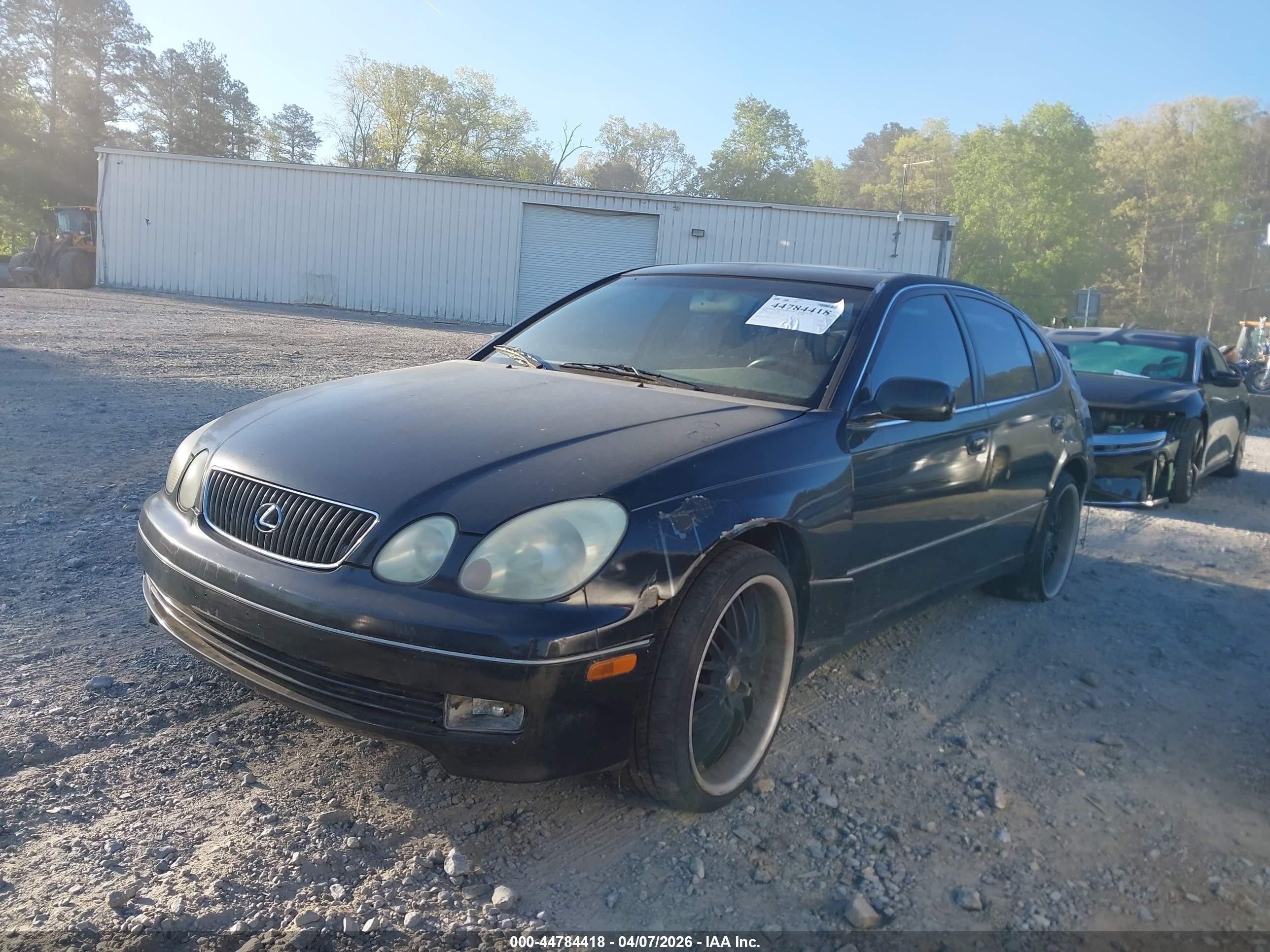 2002 Lexus Gs 300   Black vin: JT8BD69S720166196