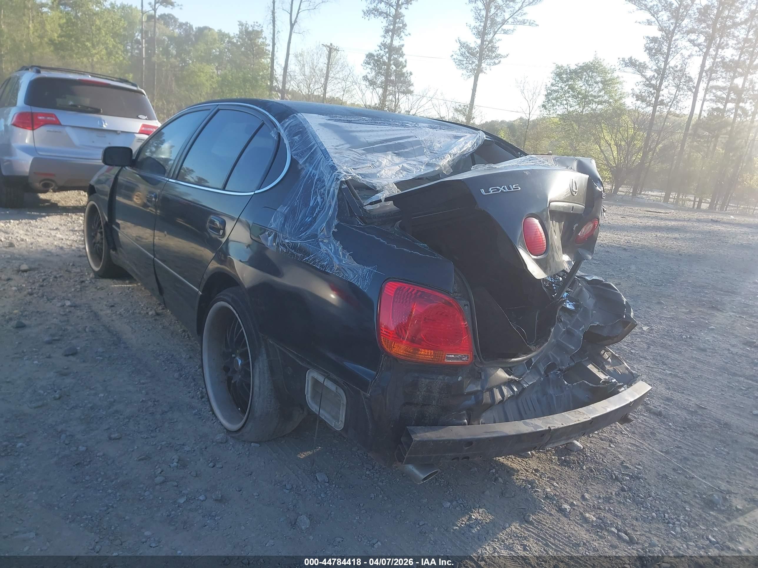 2002 Lexus Gs 300   Black vin: JT8BD69S720166196