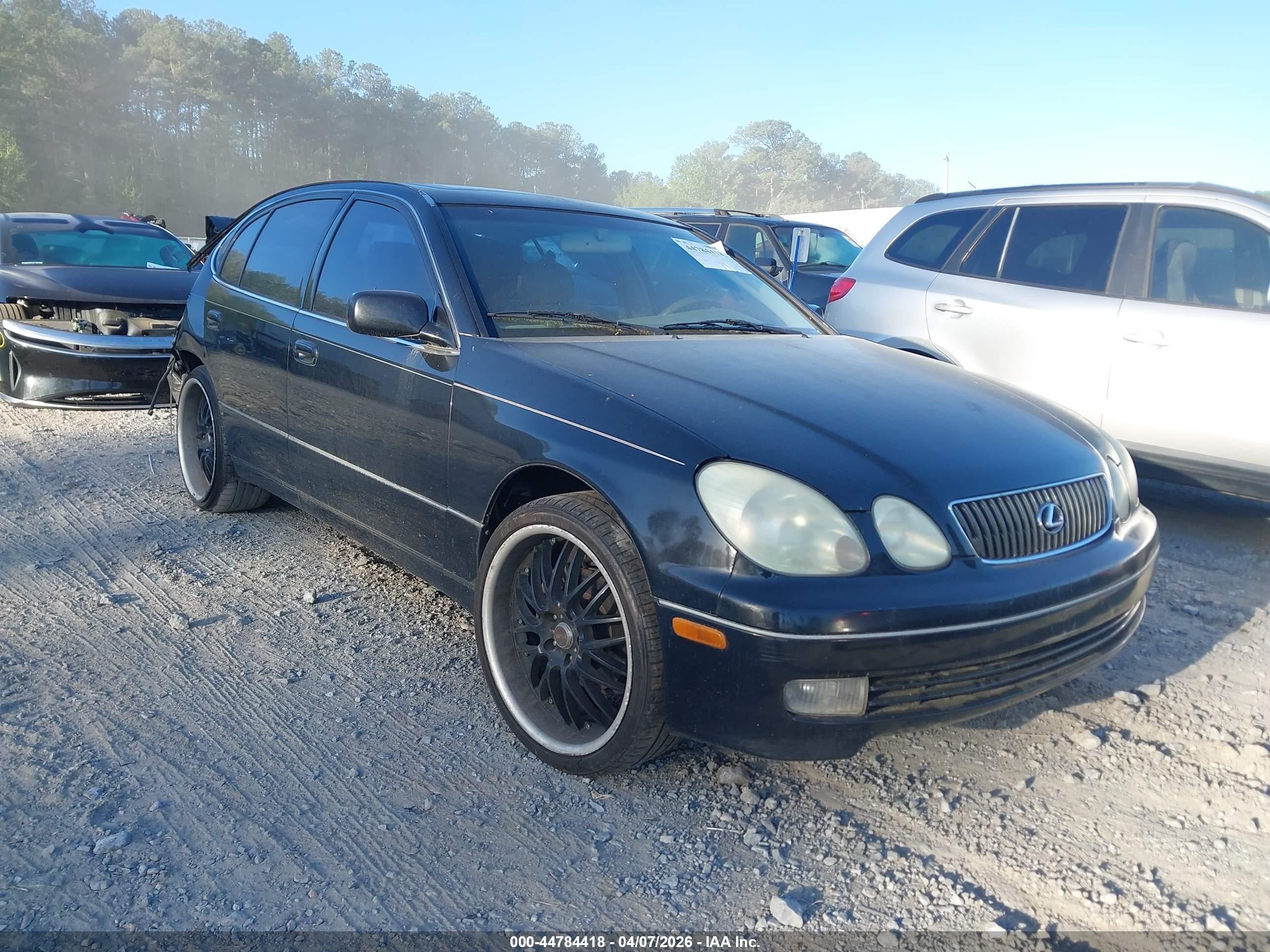 2002 Lexus Gs 300   Black vin: JT8BD69S720166196