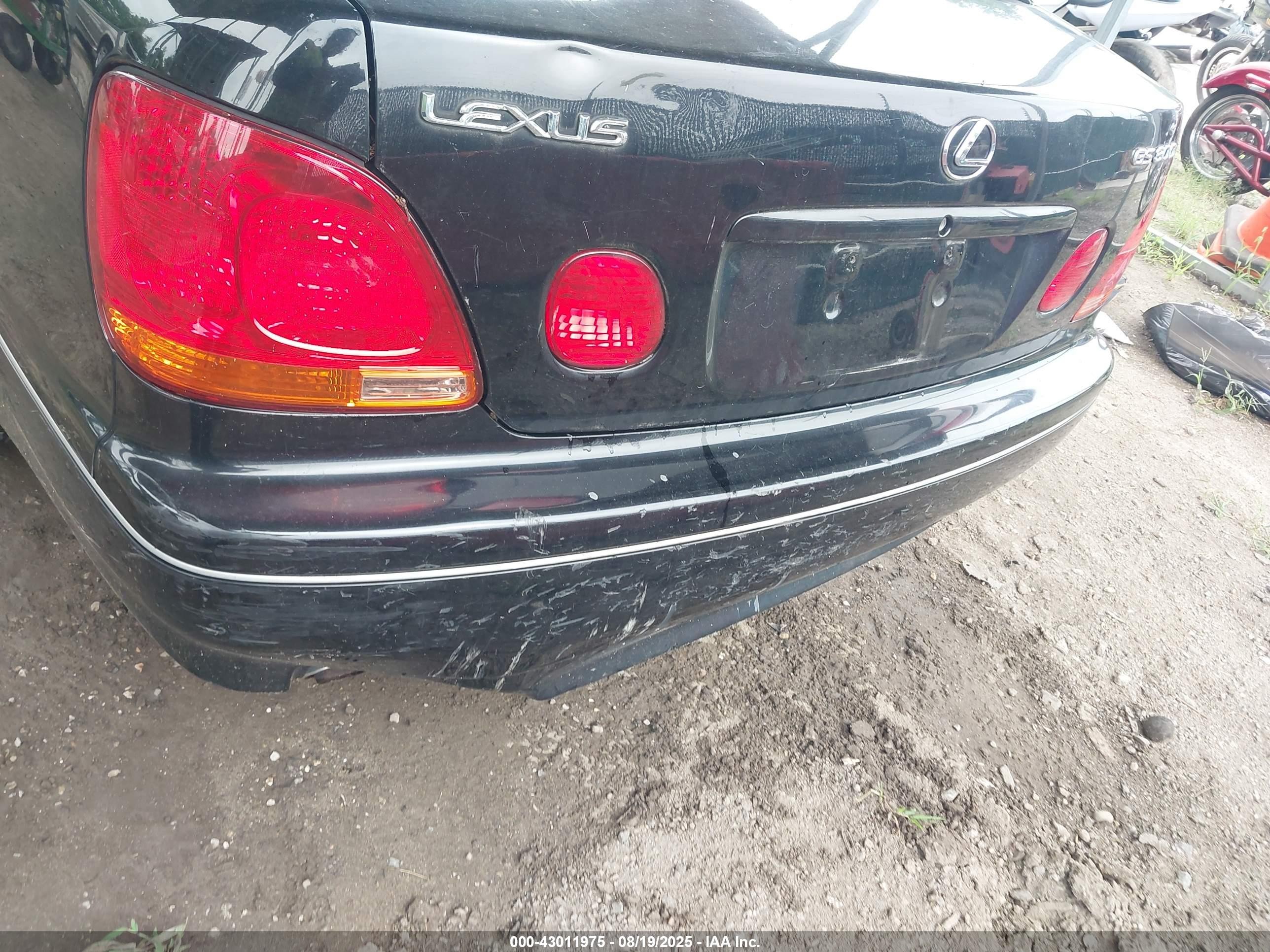 2002 Lexus Gs 300   Black vin: JT8BD69S720172161
