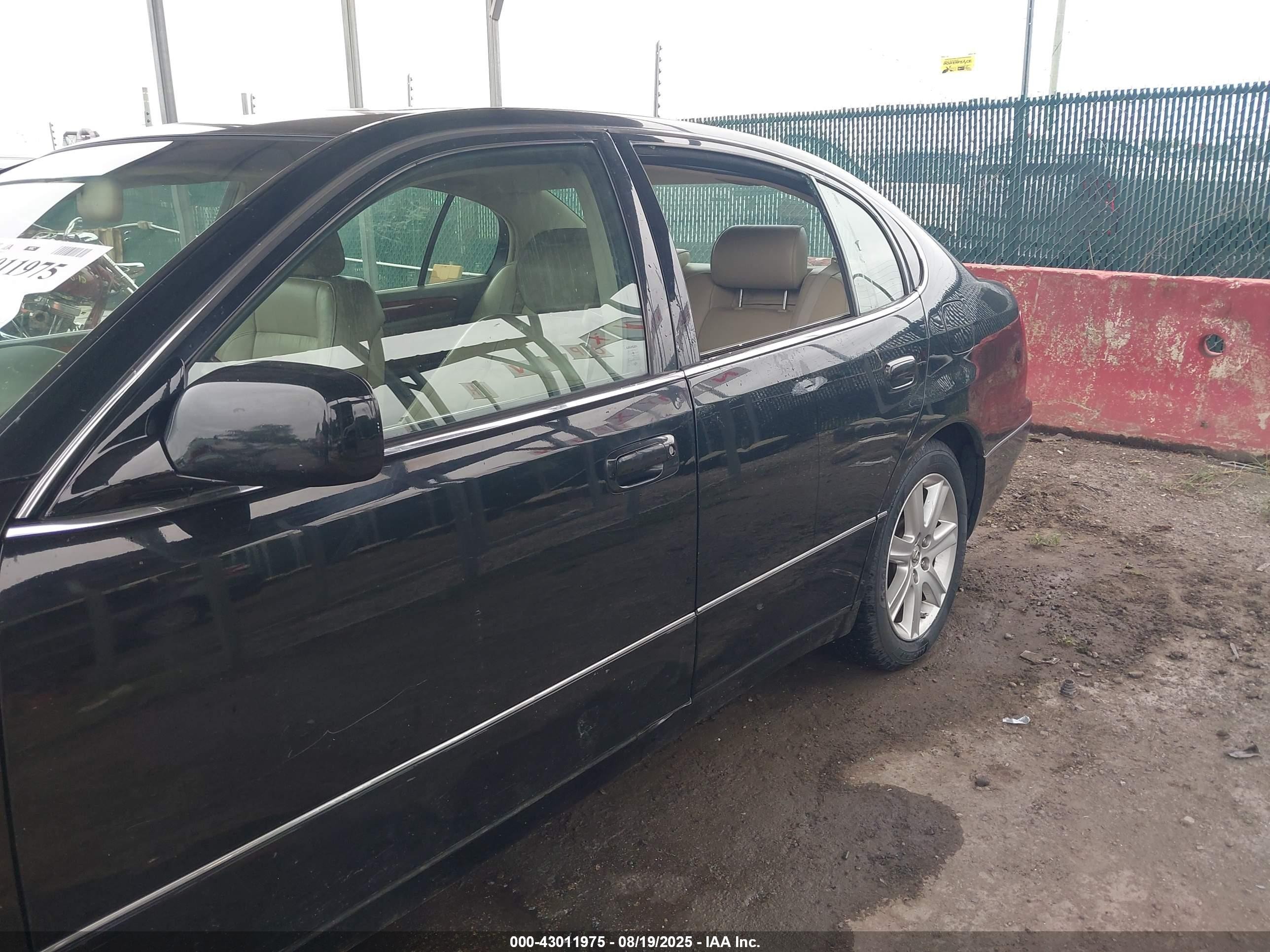 2002 Lexus Gs 300   Black vin: JT8BD69S720172161
