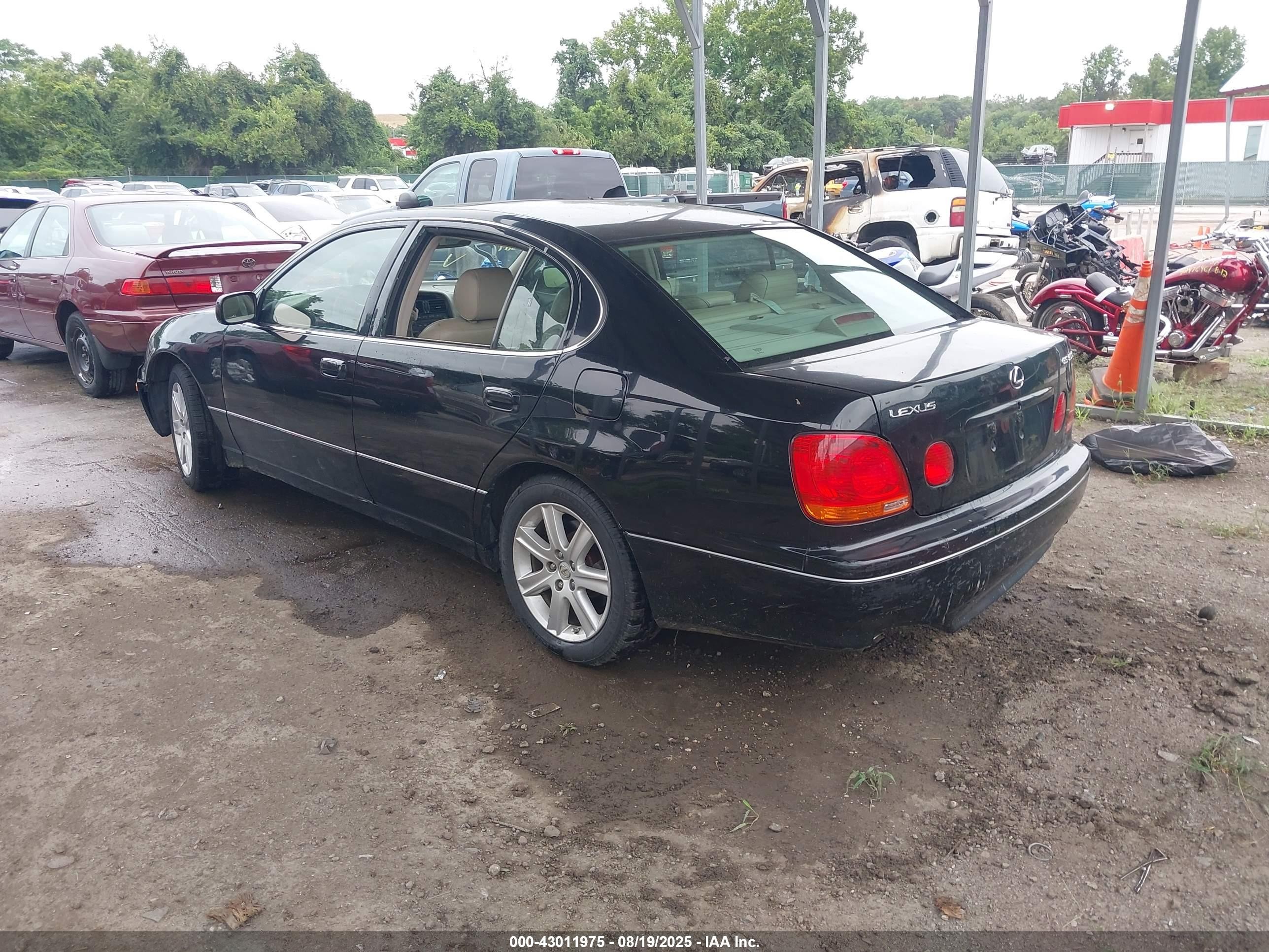 2002 Lexus Gs 300   Black vin: JT8BD69S720172161