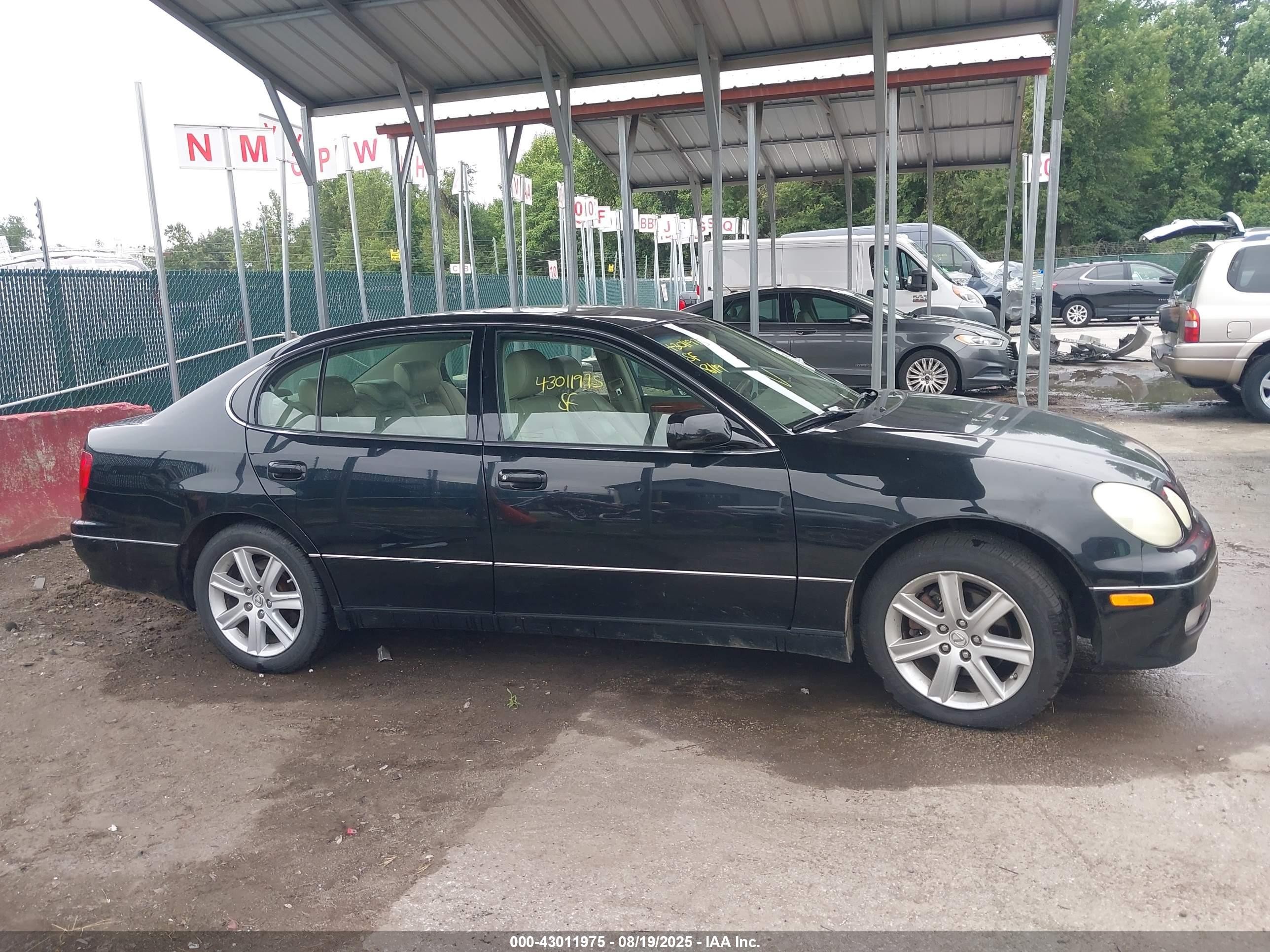 2002 Lexus Gs 300   Black vin: JT8BD69S720172161