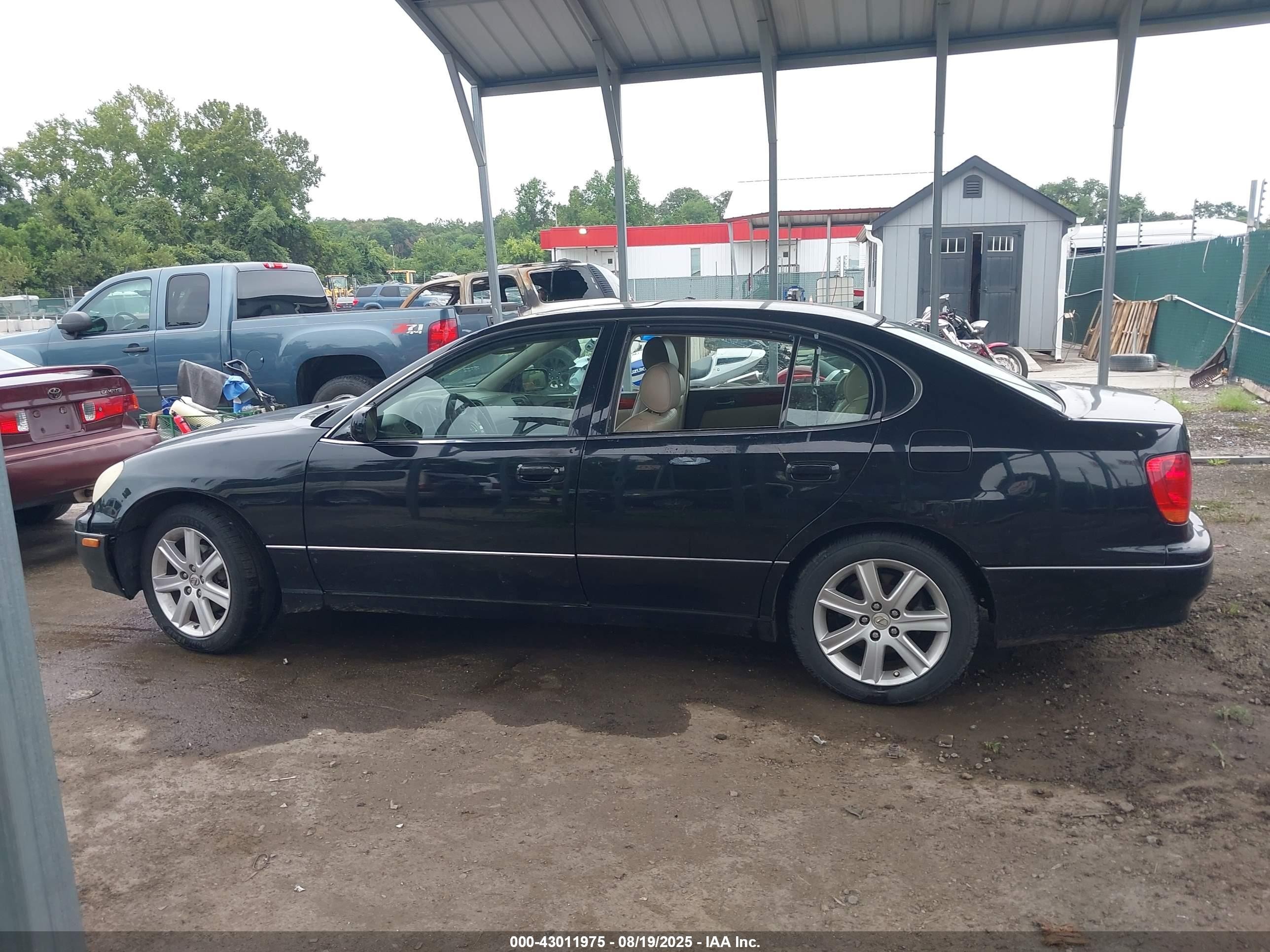 2002 Lexus Gs 300   Black vin: JT8BD69S720172161