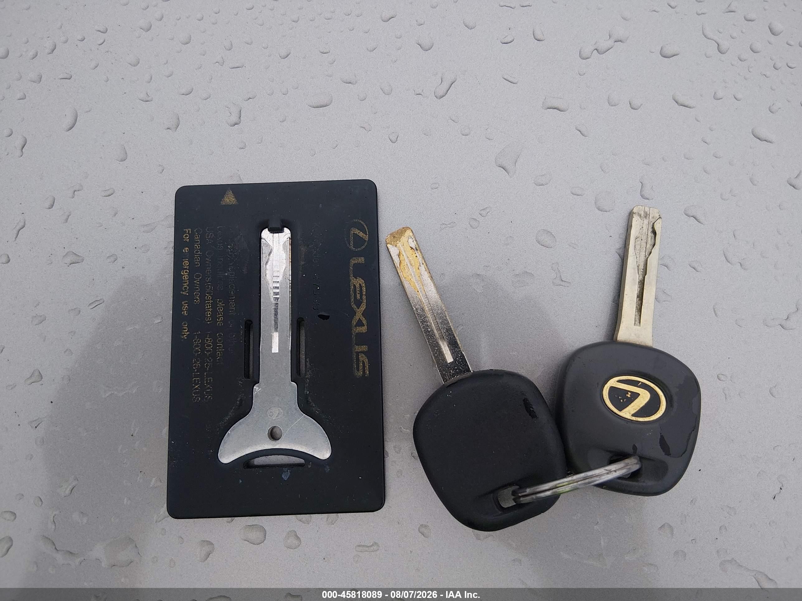 2003 Lexus Gs 300   Красный vin: JT8BD69S730180763