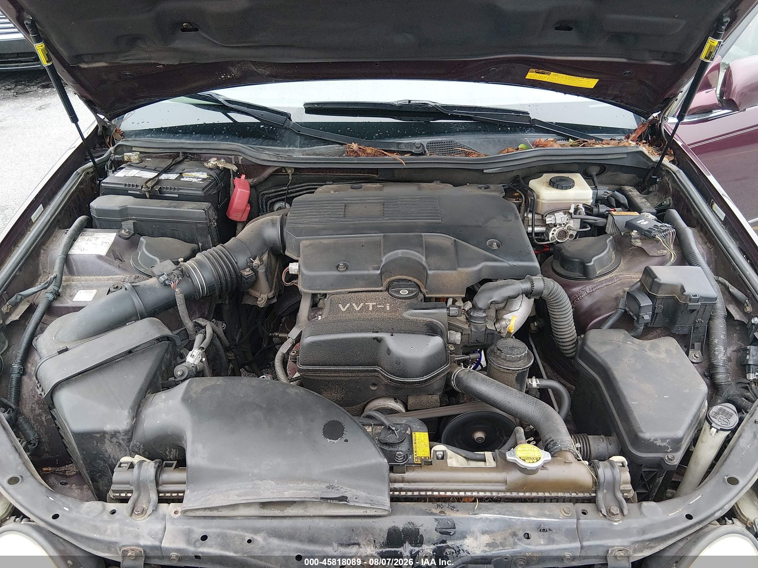 2003 Lexus Gs 300   Красный vin: JT8BD69S730180763