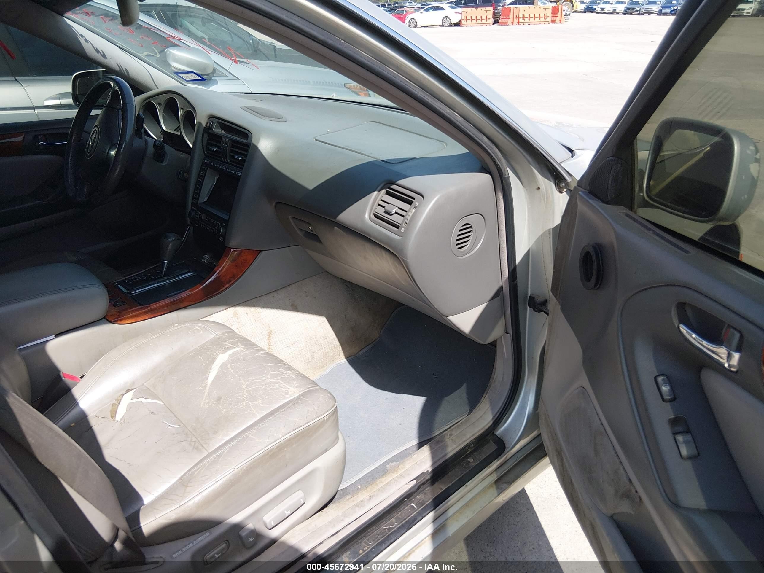 2003 Lexus Gs 300   Silver vin: JT8BD69S730181590