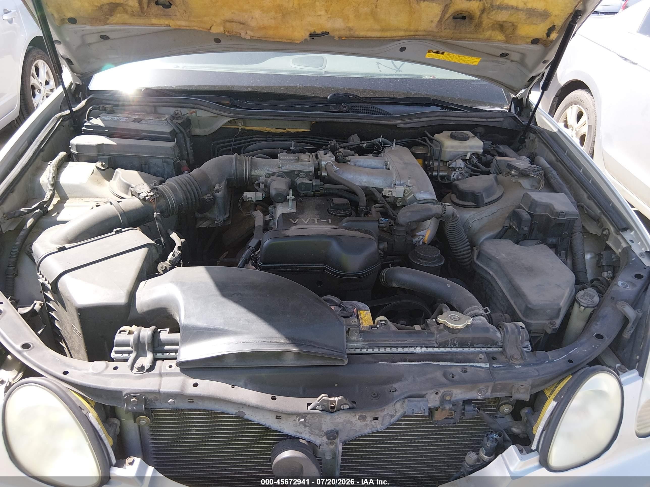 2003 Lexus Gs 300   Silver vin: JT8BD69S730181590