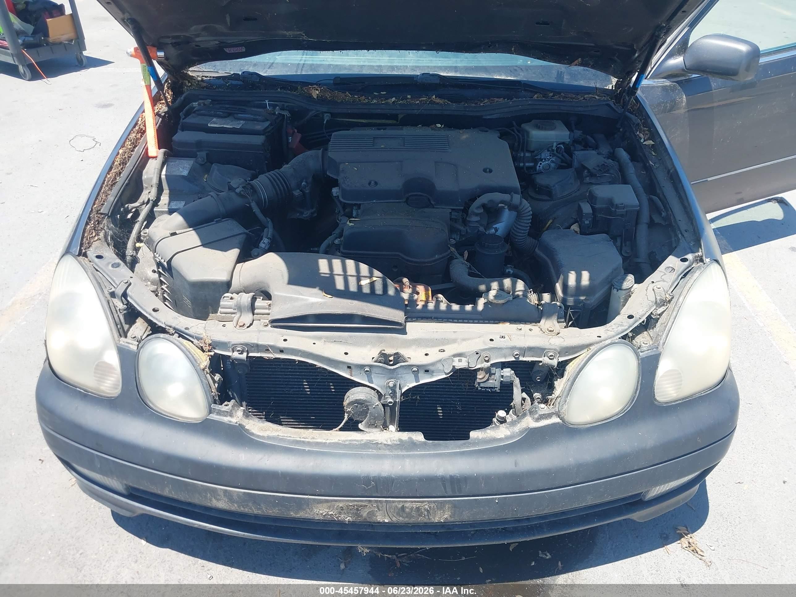 2003 Lexus Gs 300   Black vin: JT8BD69S730187857