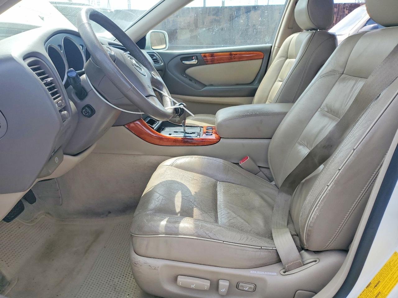 2004 Lexus Gs 300 White vin: JT8BD69S740203928