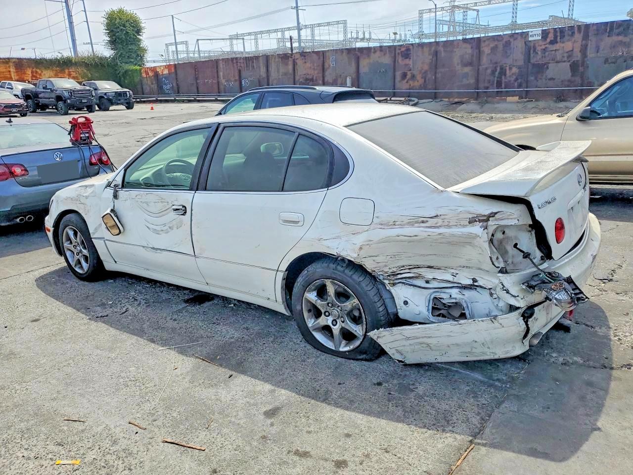 2004 Lexus Gs 300 White vin: JT8BD69S740203928