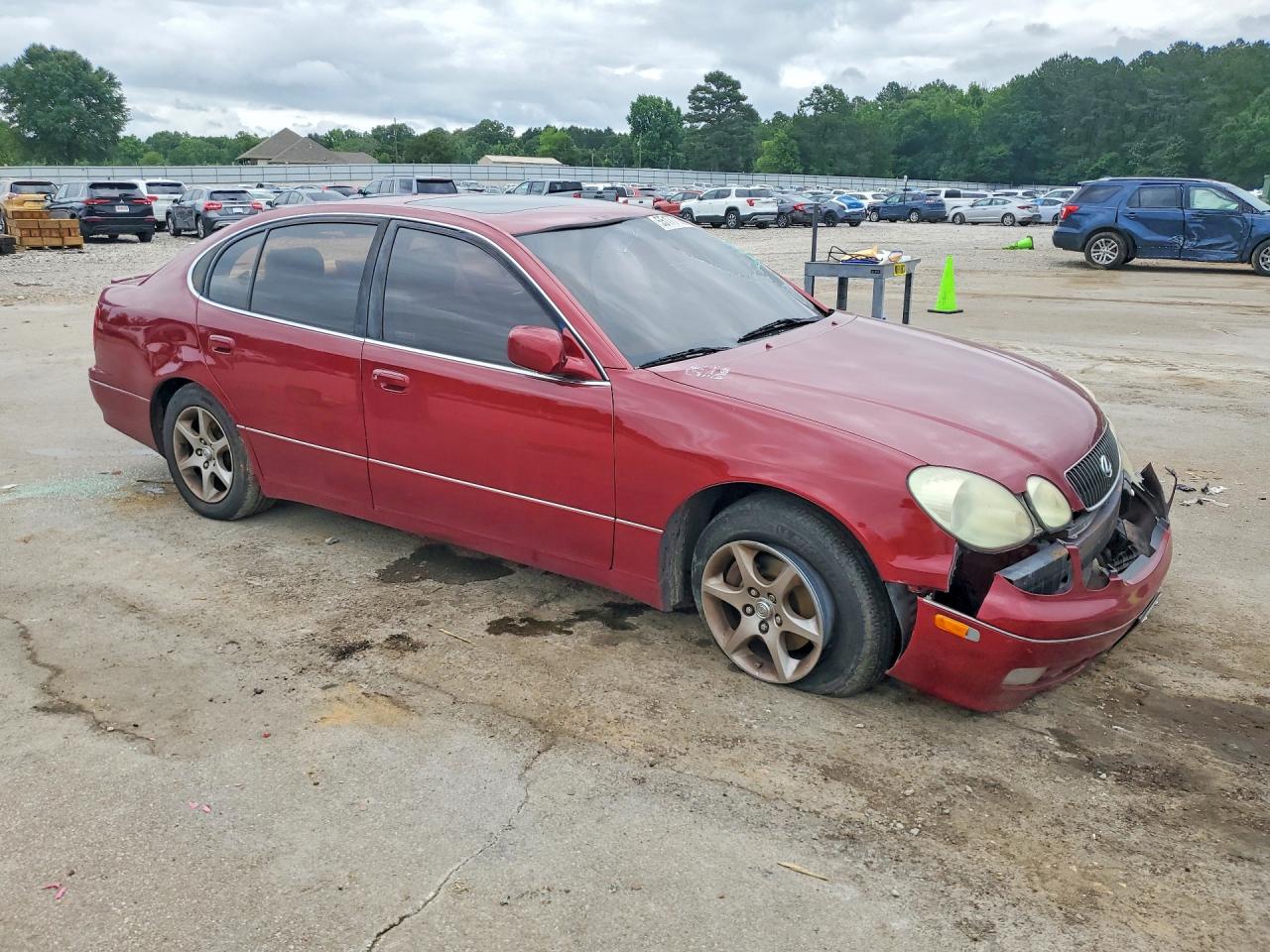 2001 Lexus Gs 300 Red vin: JT8BD69S810117748