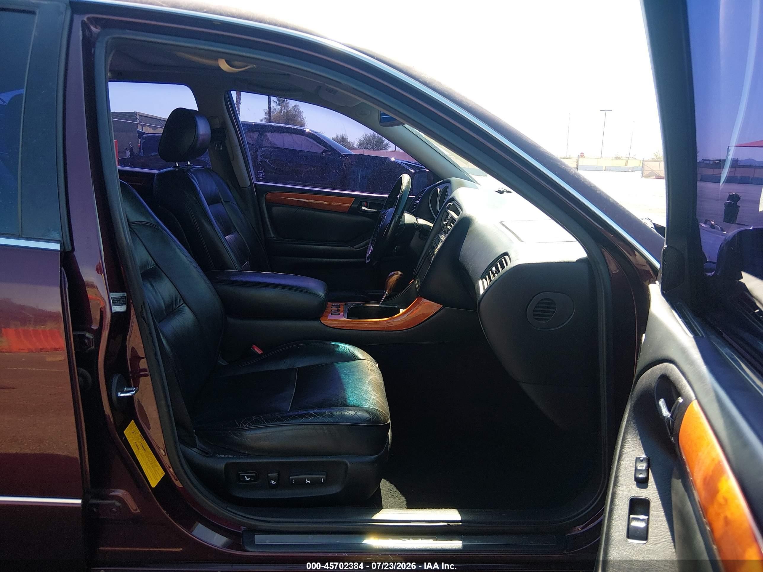 2001 Lexus Gs 300   Burgundy vin: JT8BD69S810133903