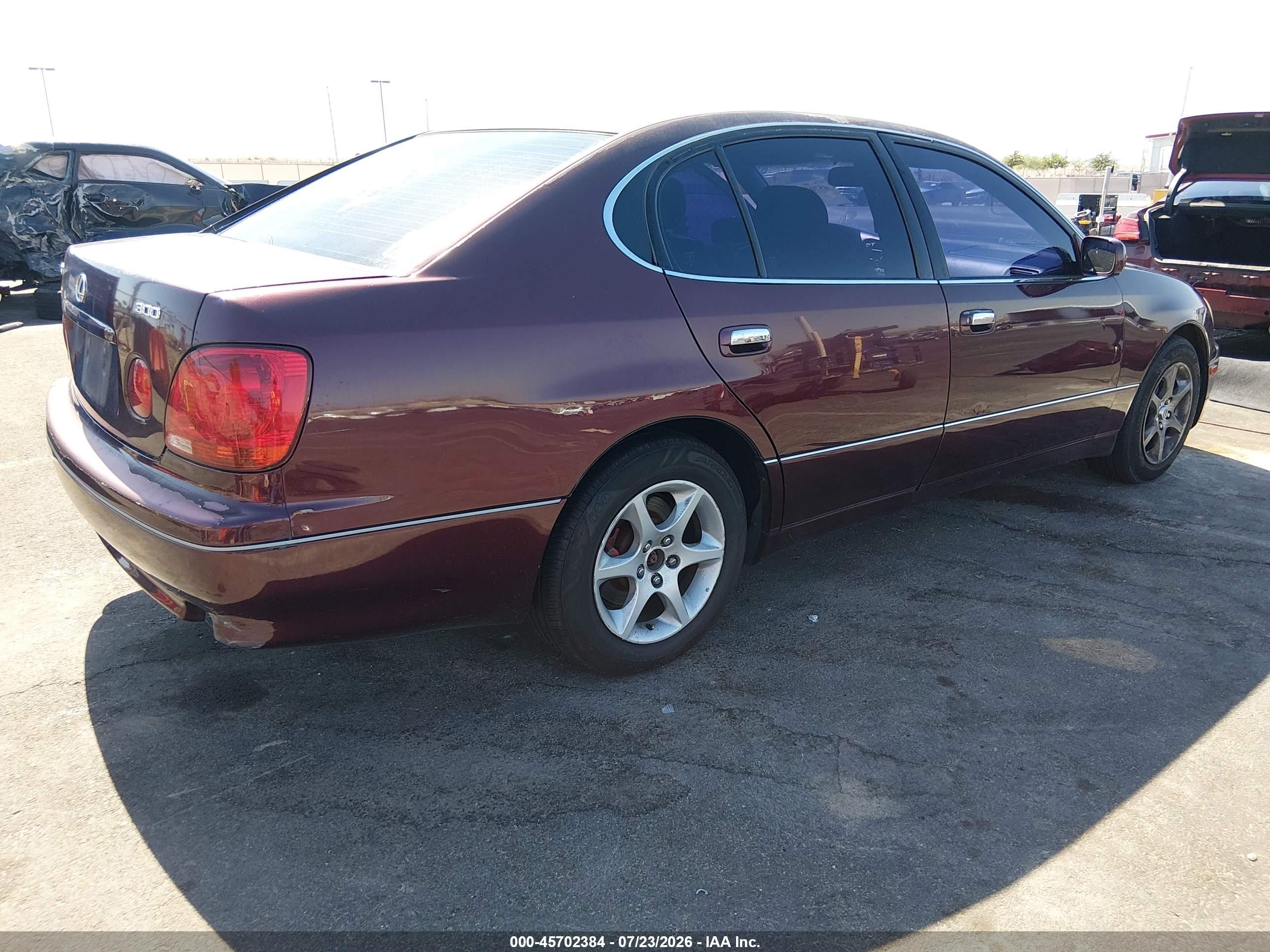 2001 Lexus Gs 300   Burgundy vin: JT8BD69S810133903