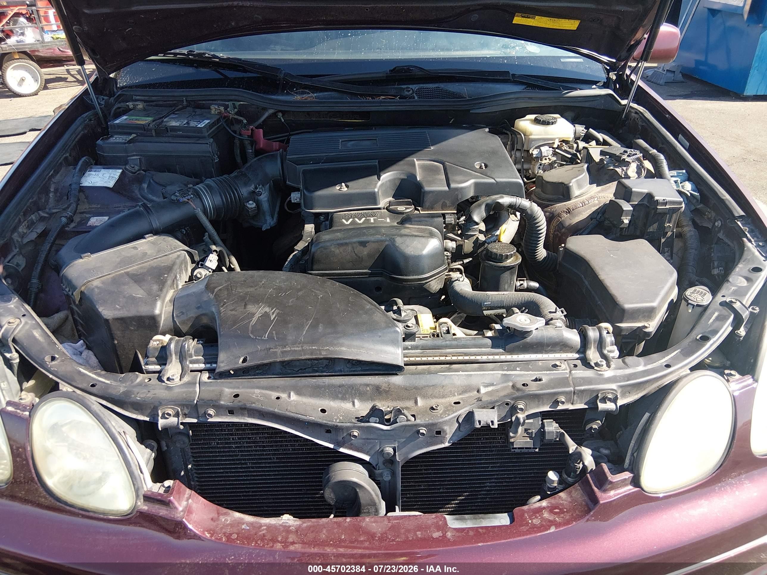 2001 Lexus Gs 300   Burgundy vin: JT8BD69S810133903