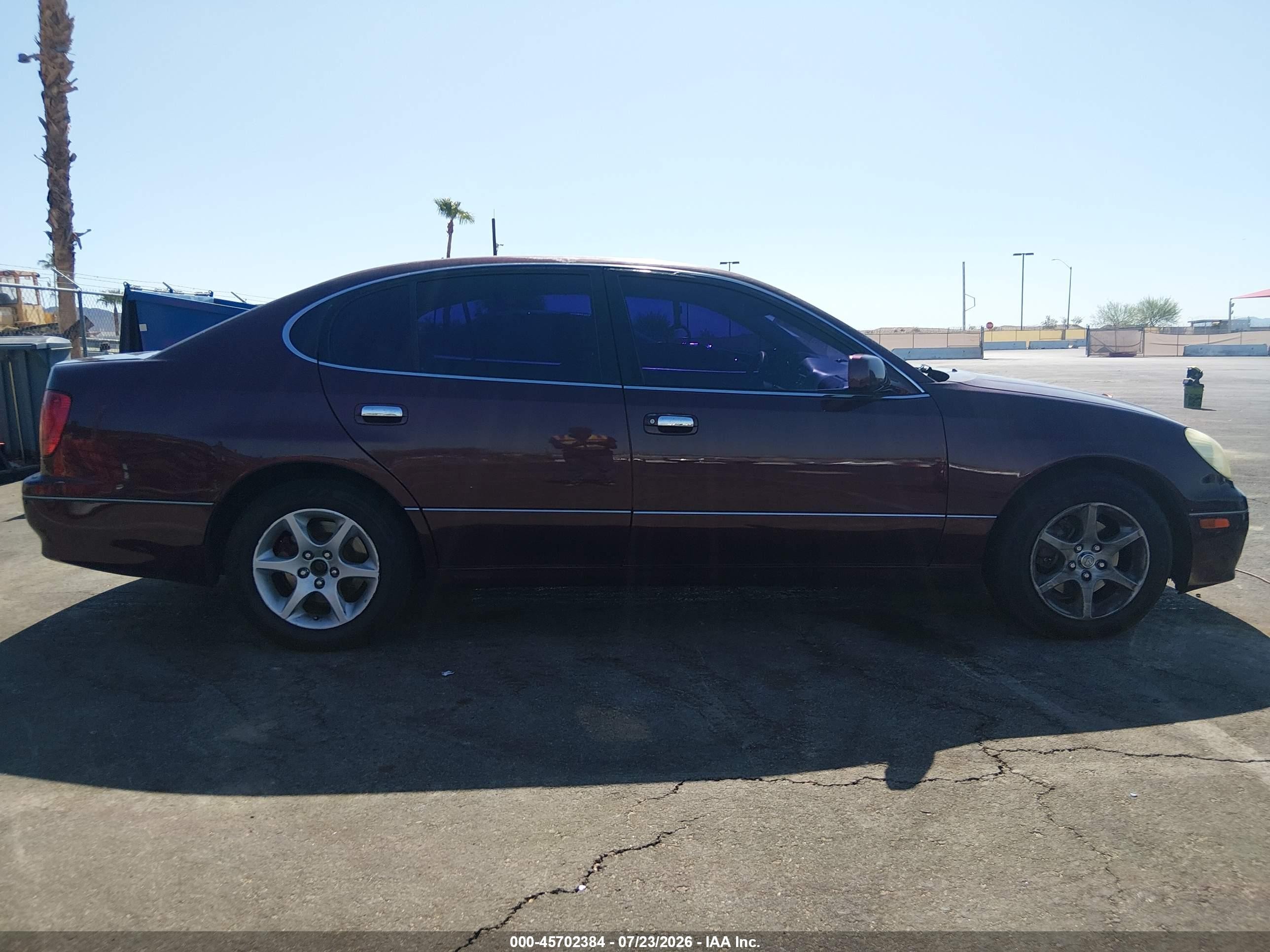 2001 Lexus Gs 300   Burgundy vin: JT8BD69S810133903