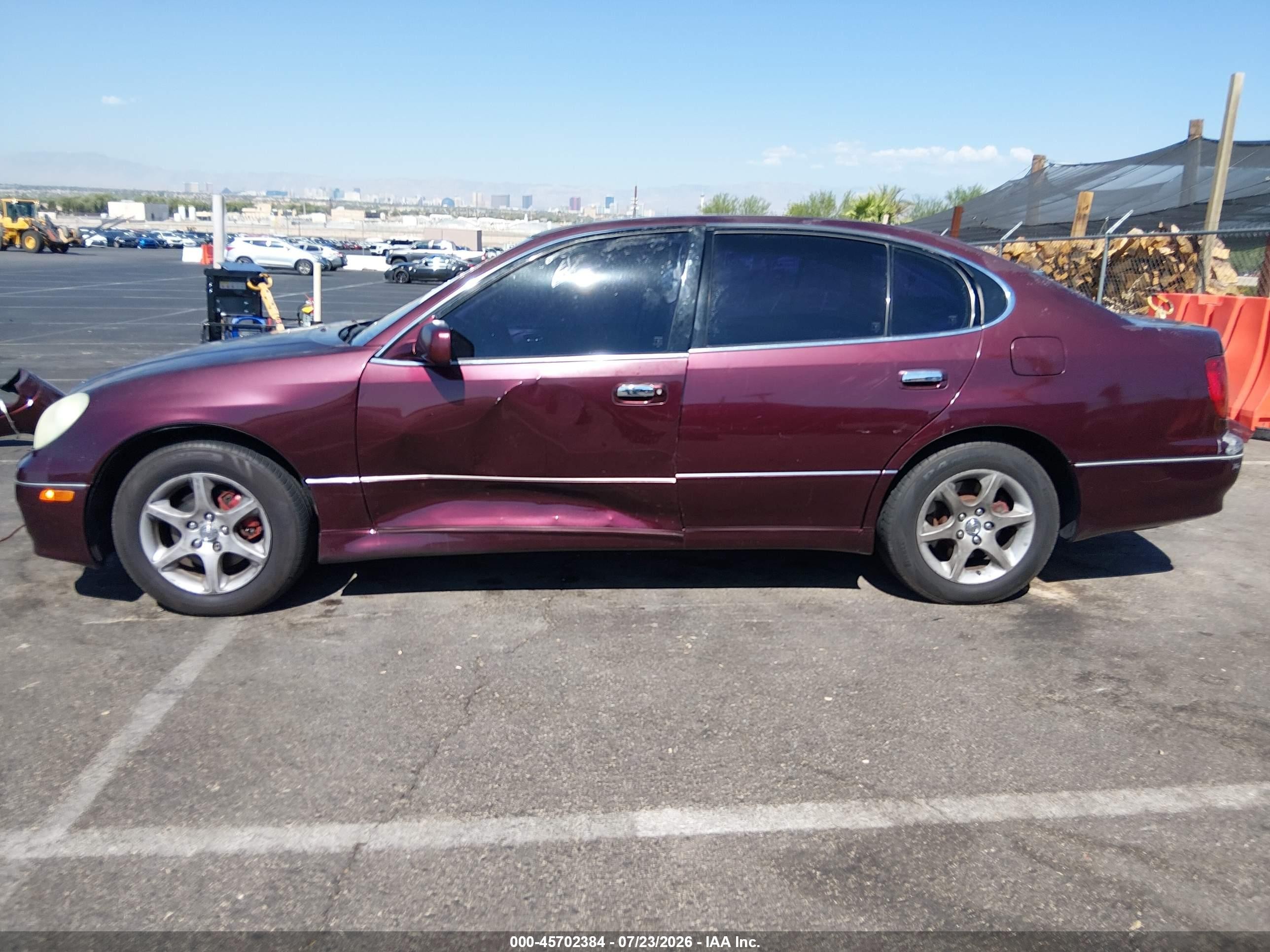 2001 Lexus Gs 300   Burgundy vin: JT8BD69S810133903