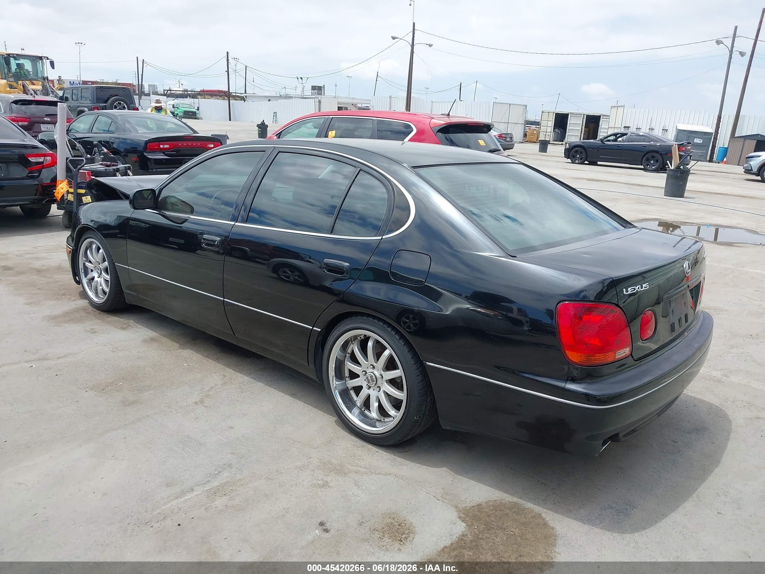 2001 Lexus Gs 300   Black vin: JT8BD69S810139653