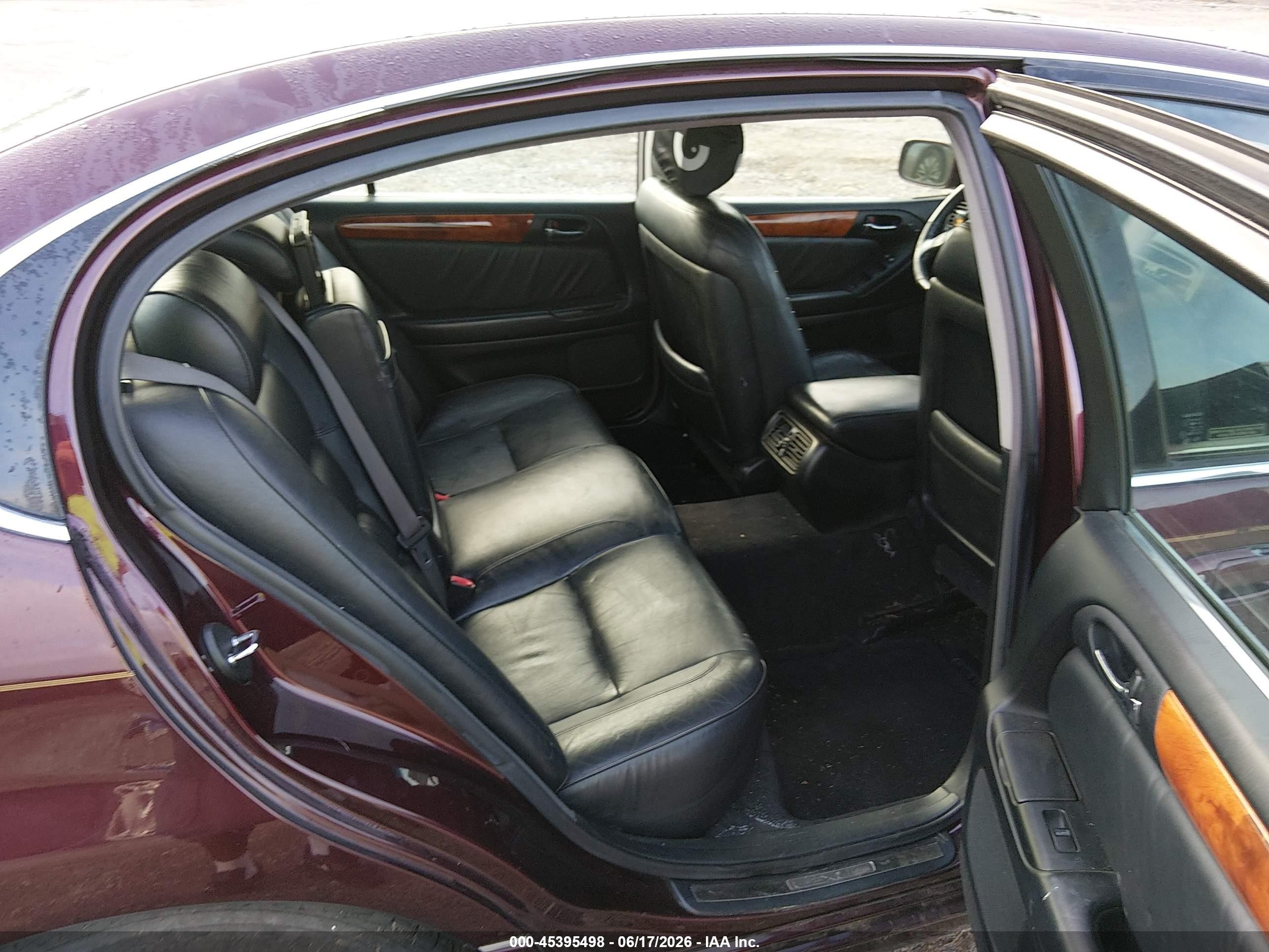 2002 Lexus Gs 300   Бордовый vin: JT8BD69S820157068