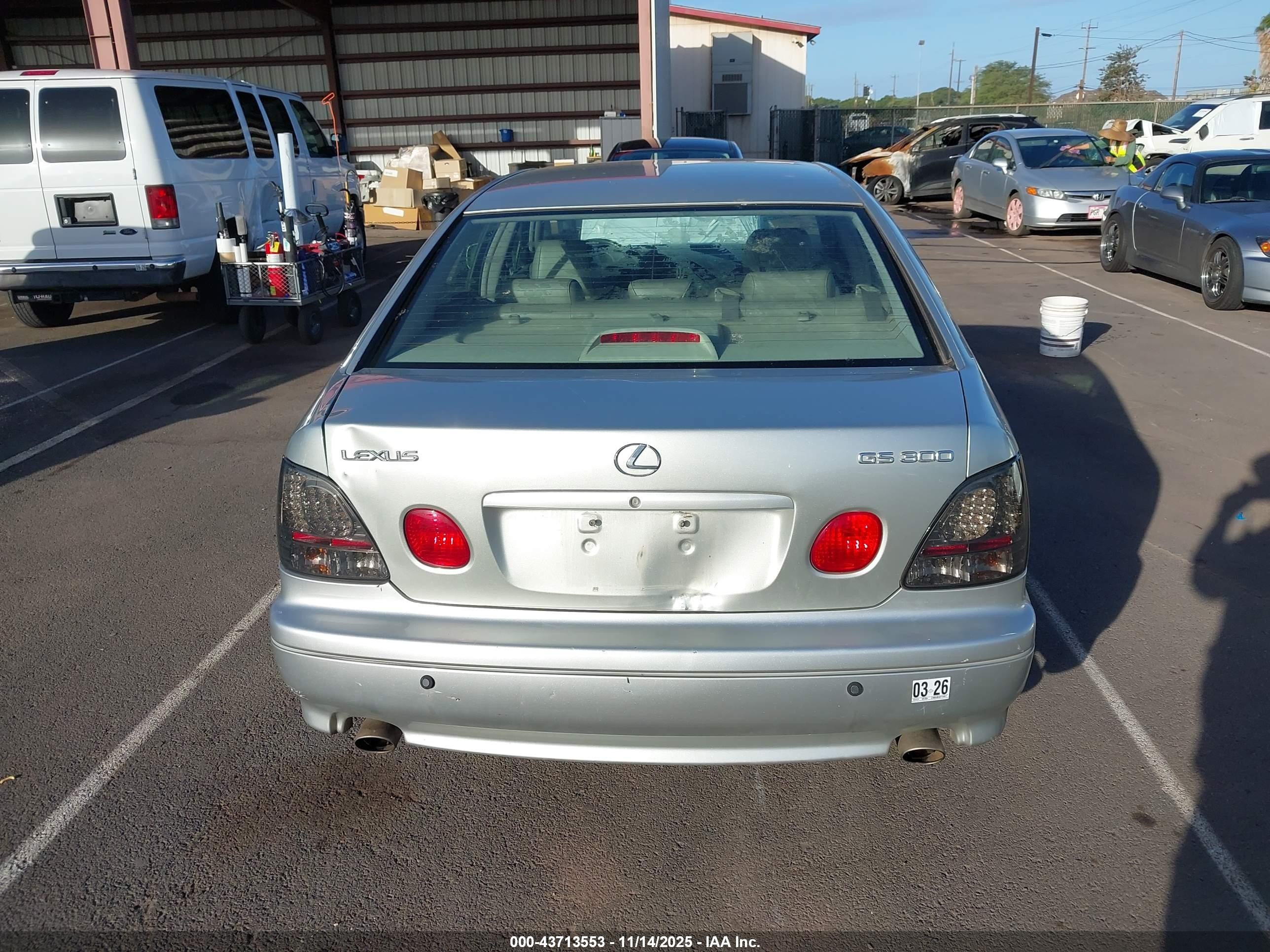 2002 Lexus Gs 300   Gray vin: JT8BD69S820158947