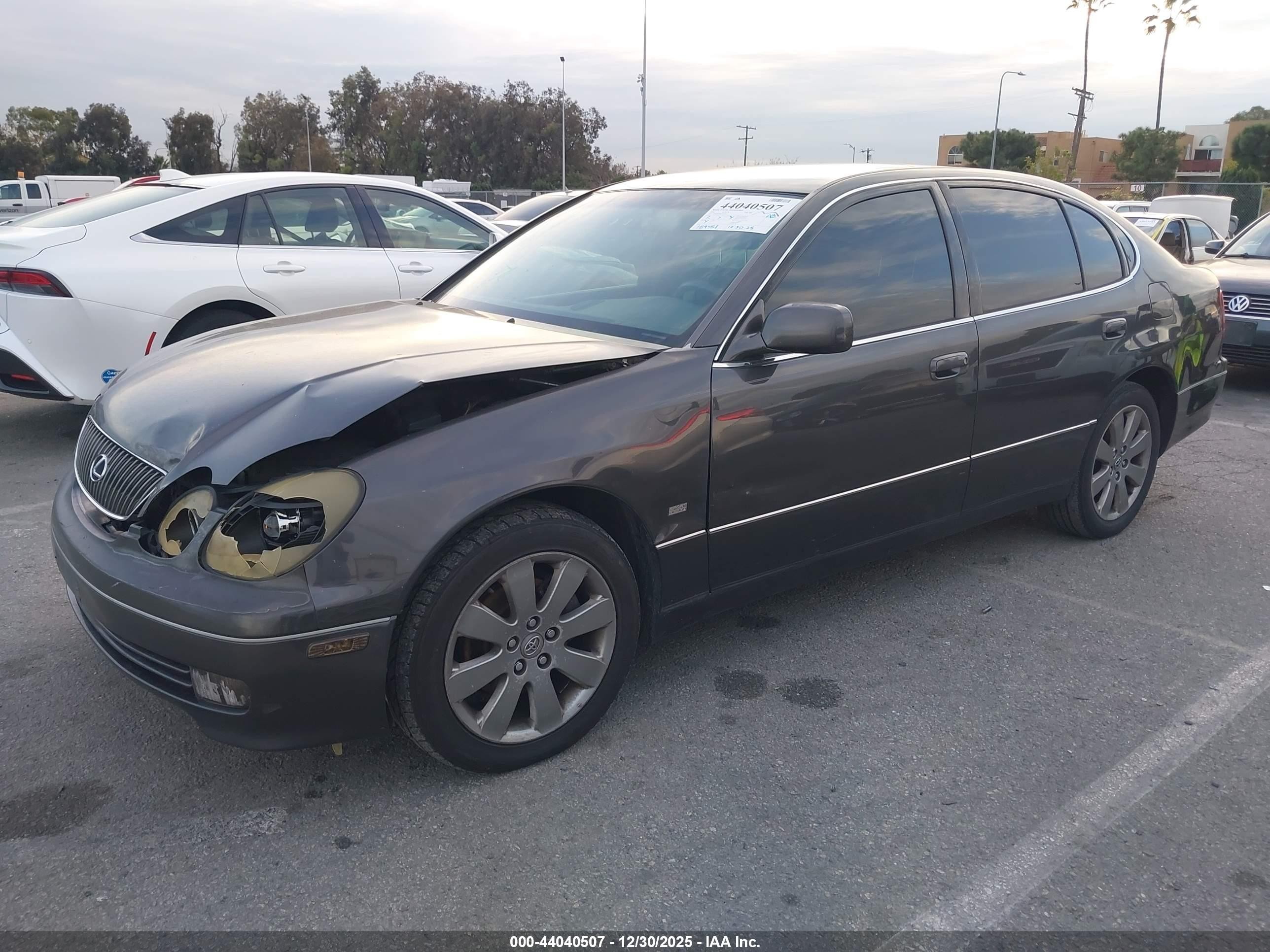 2002 Lexus Gs 300   Серый vin: JT8BD69S820164411