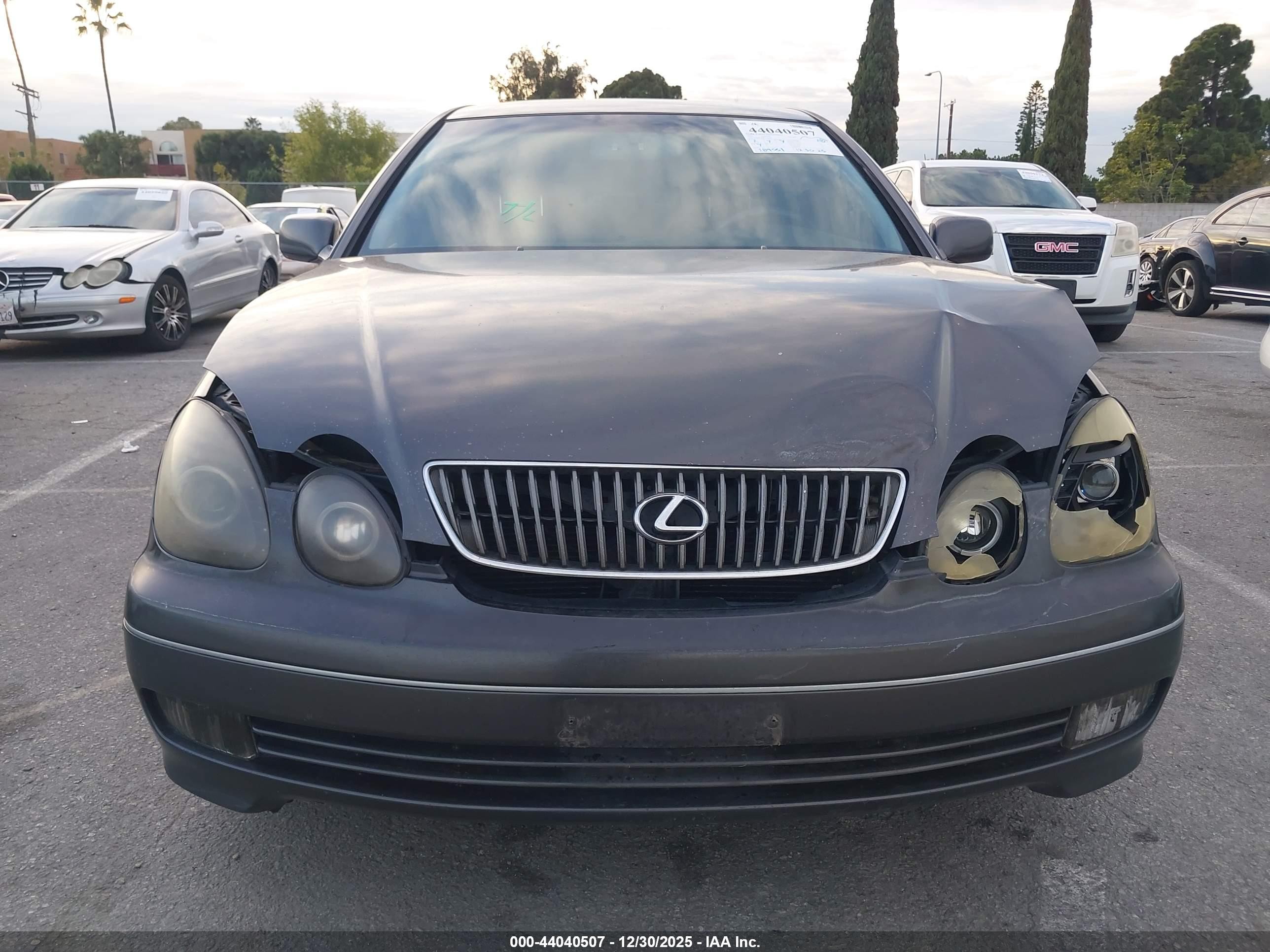 2002 Lexus Gs 300   Серый vin: JT8BD69S820164411