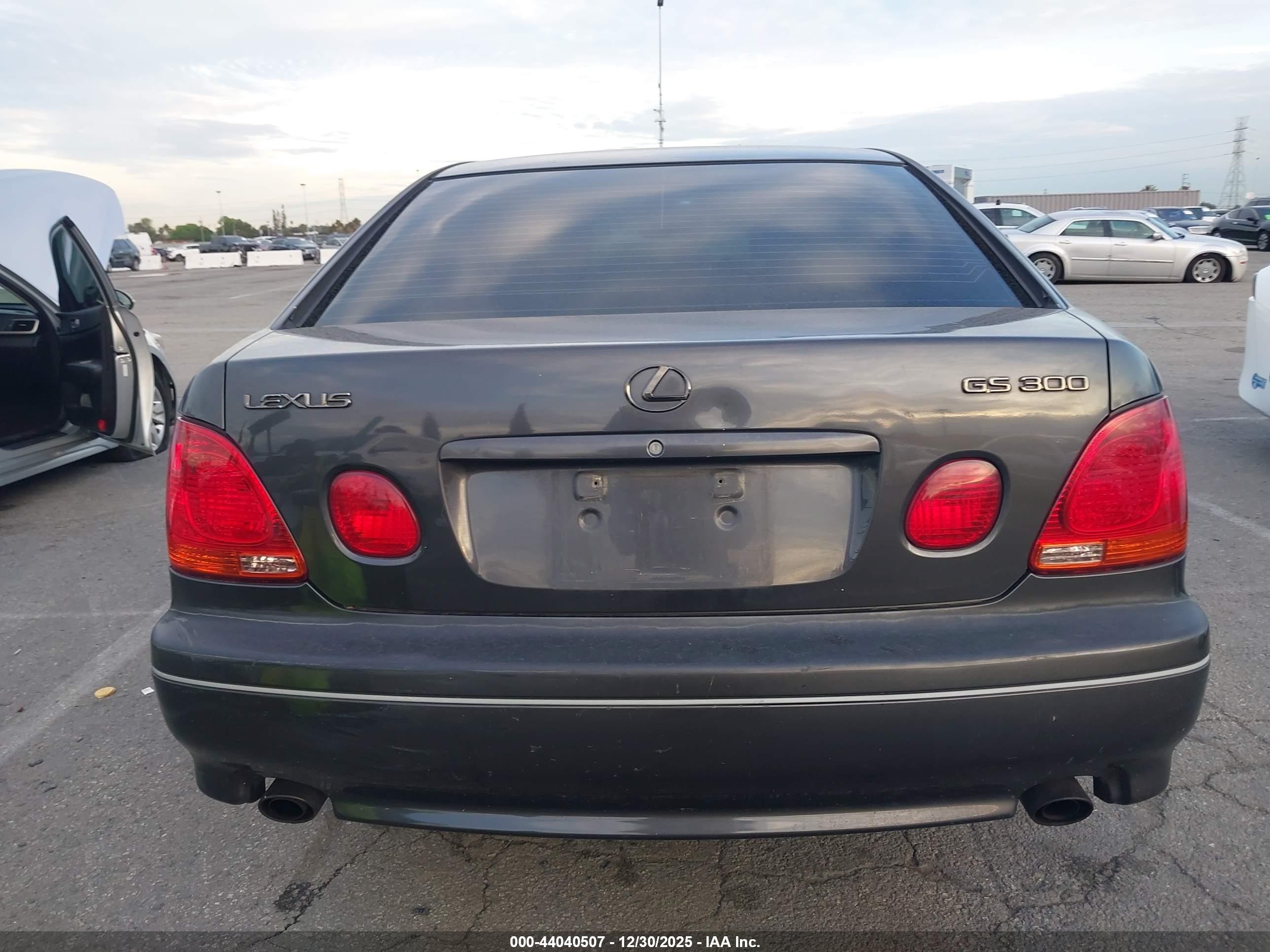 2002 Lexus Gs 300   Серый vin: JT8BD69S820164411