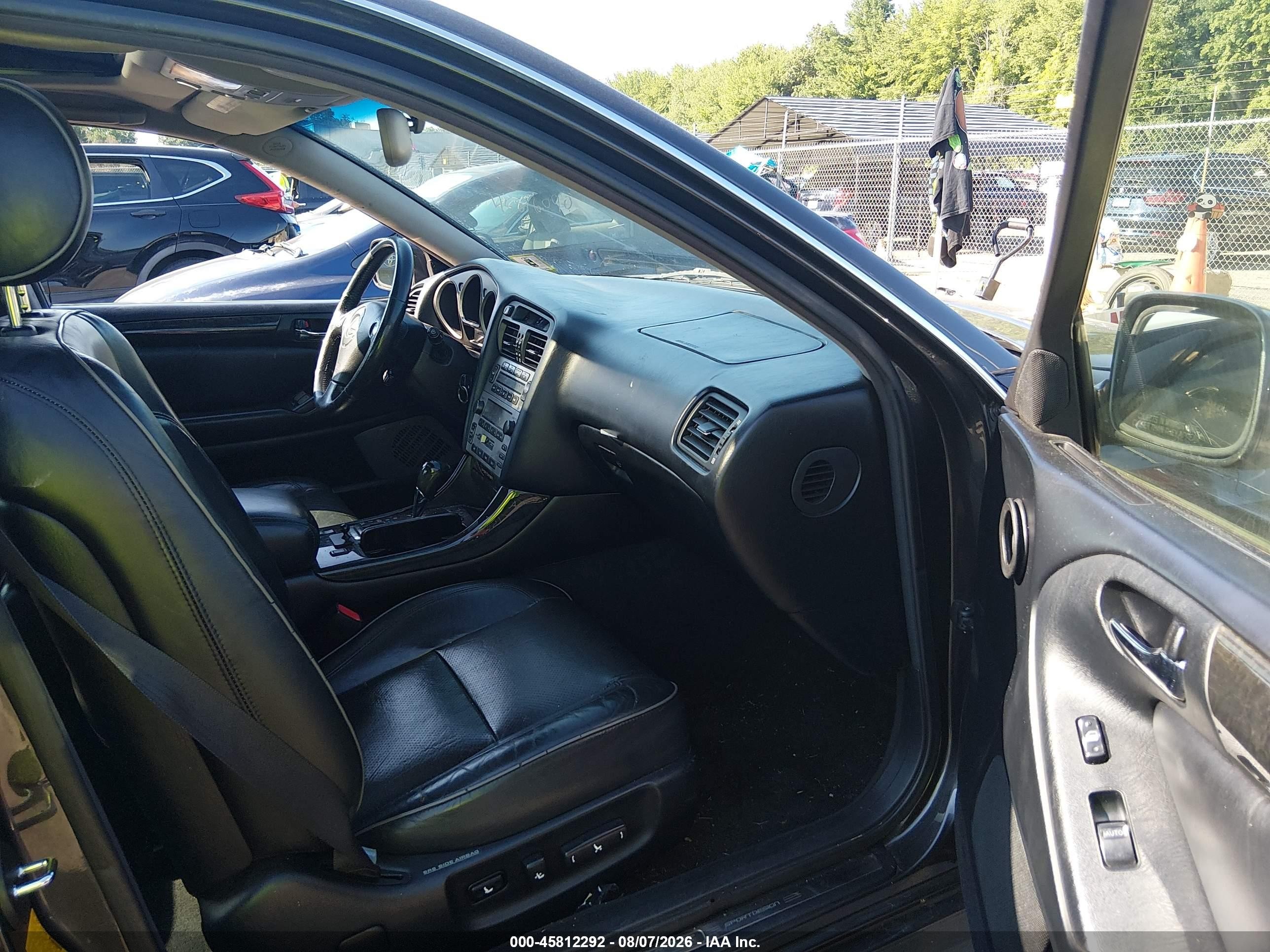 2002 Lexus Gs 300   Black vin: JT8BD69S820167289
