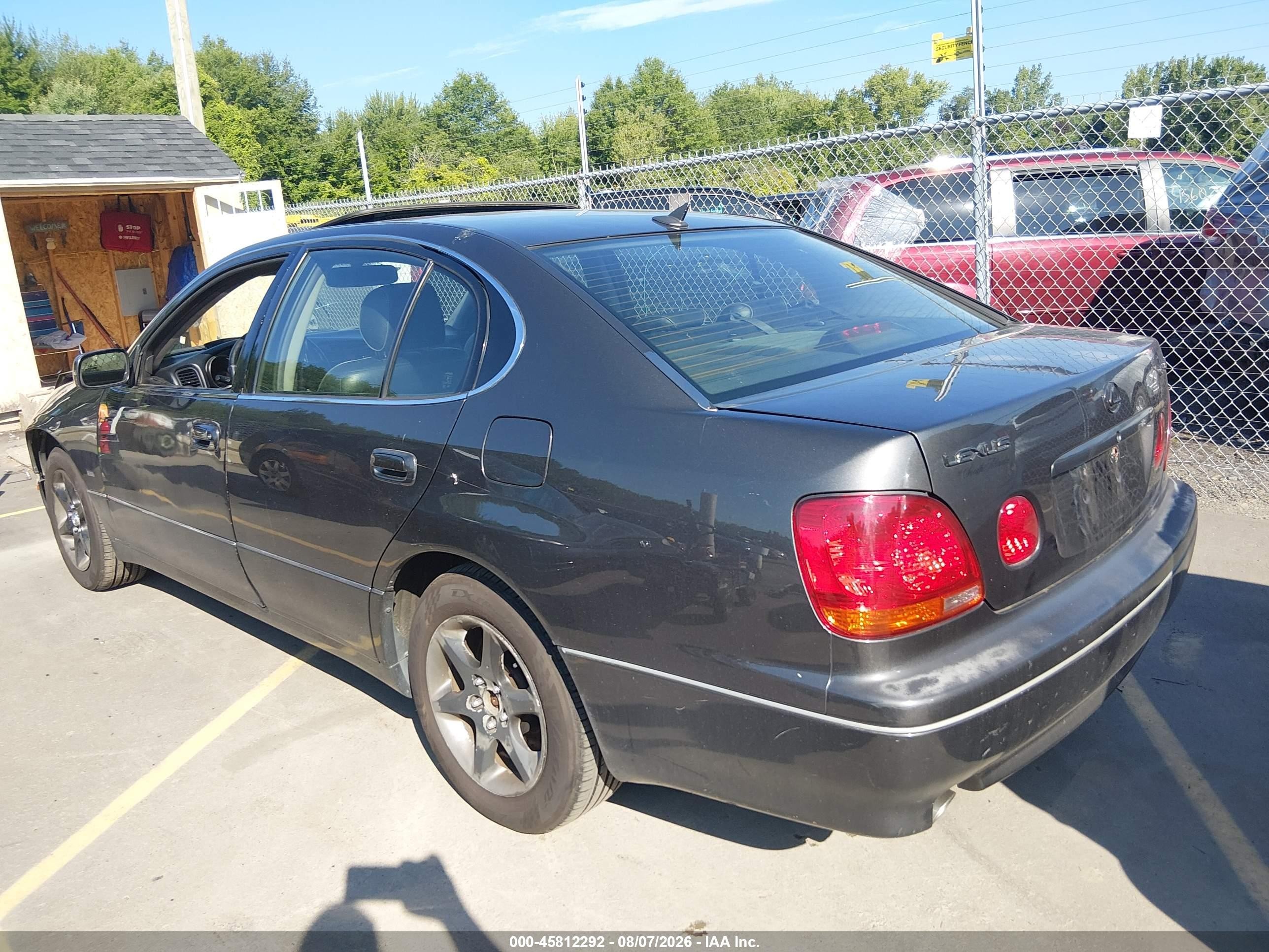 2002 Lexus Gs 300   Black vin: JT8BD69S820167289