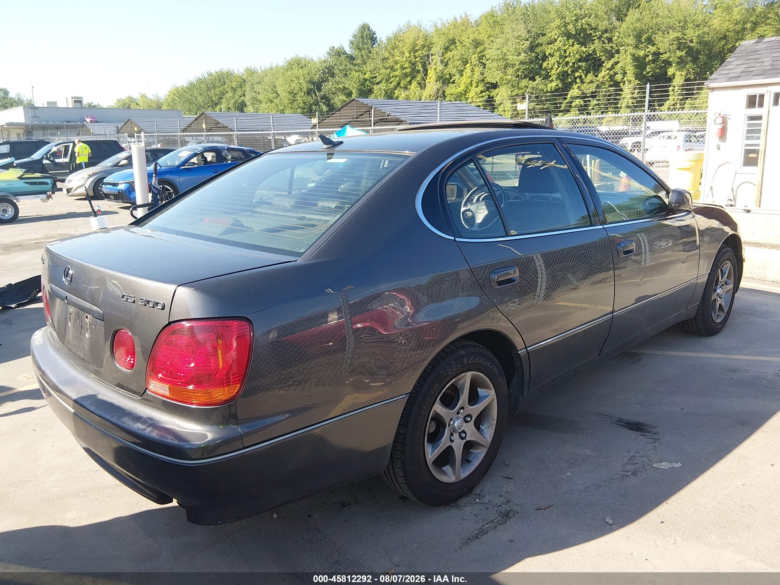 2002 Lexus Gs 300   Black vin: JT8BD69S820167289