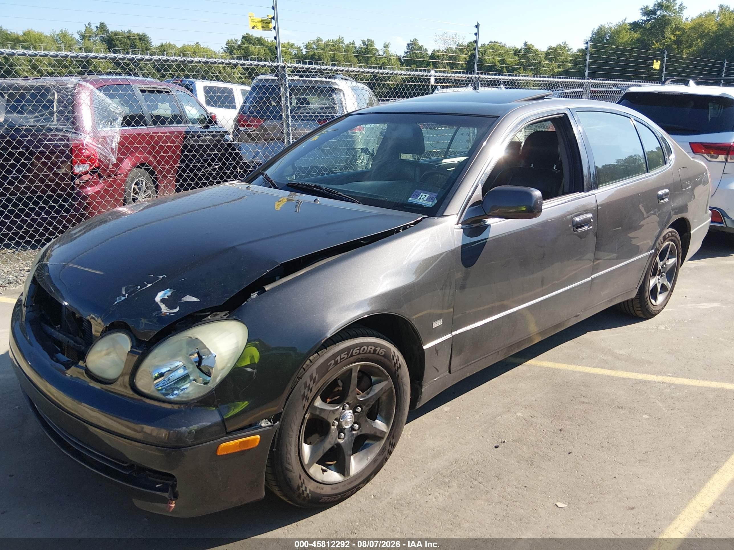 2002 Lexus Gs 300   Black vin: JT8BD69S820167289