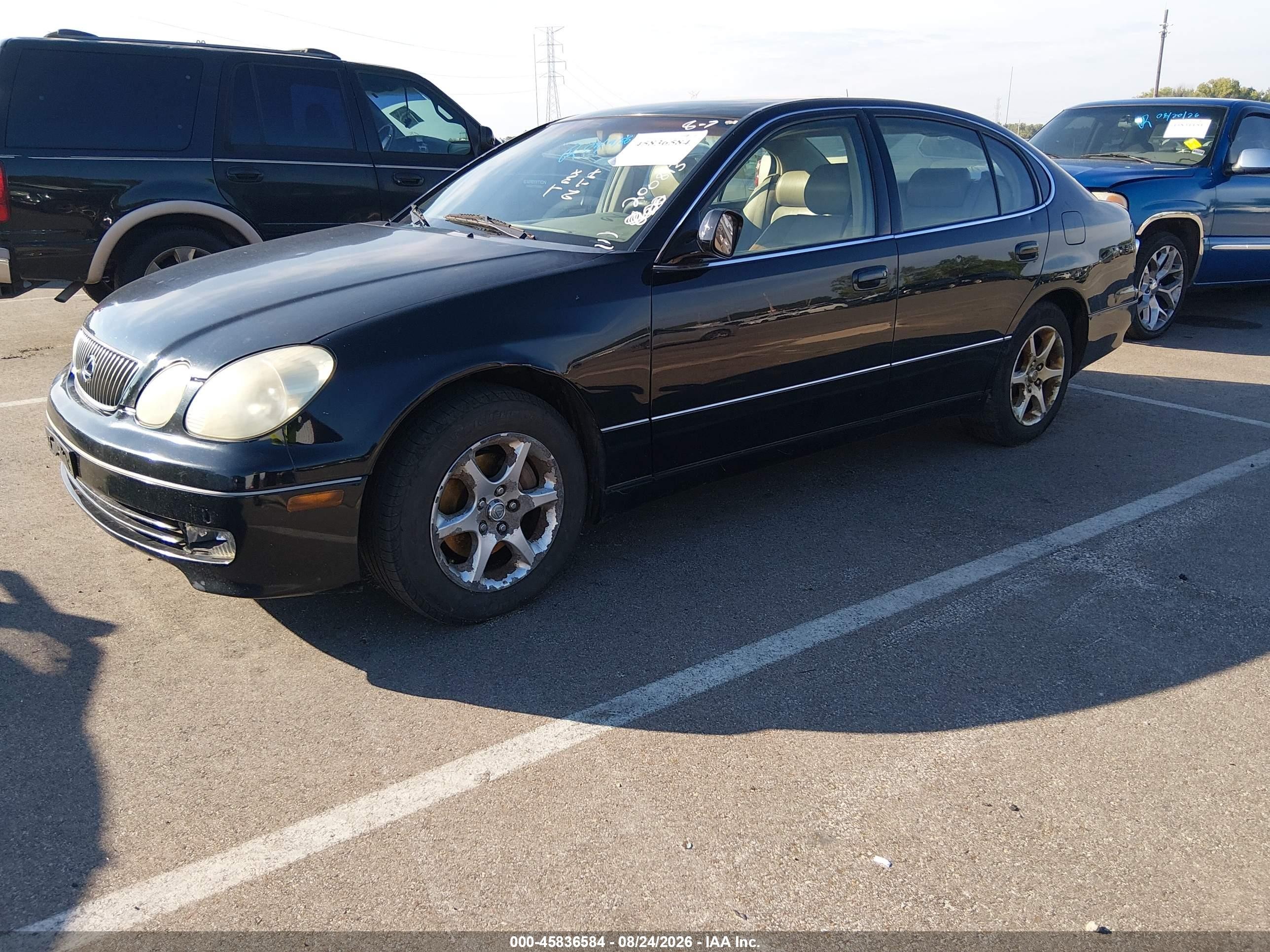 2004 Lexus Gs 300 Black vin: JT8BD69S840200813
